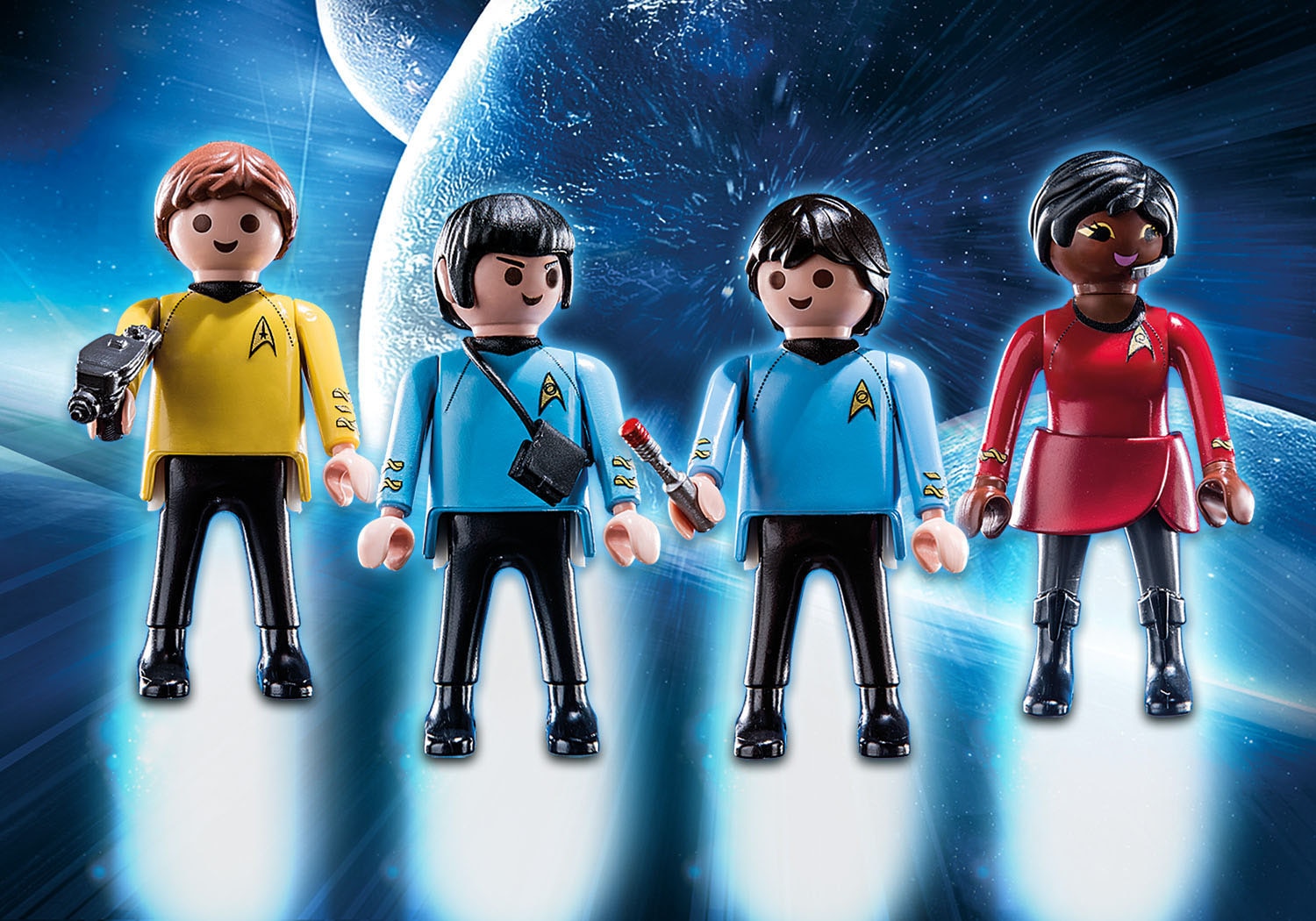 Playmobil® Konstruktions-Spielset »Figurenset (71155), Star Trek«, (10 St.), Made in Europe