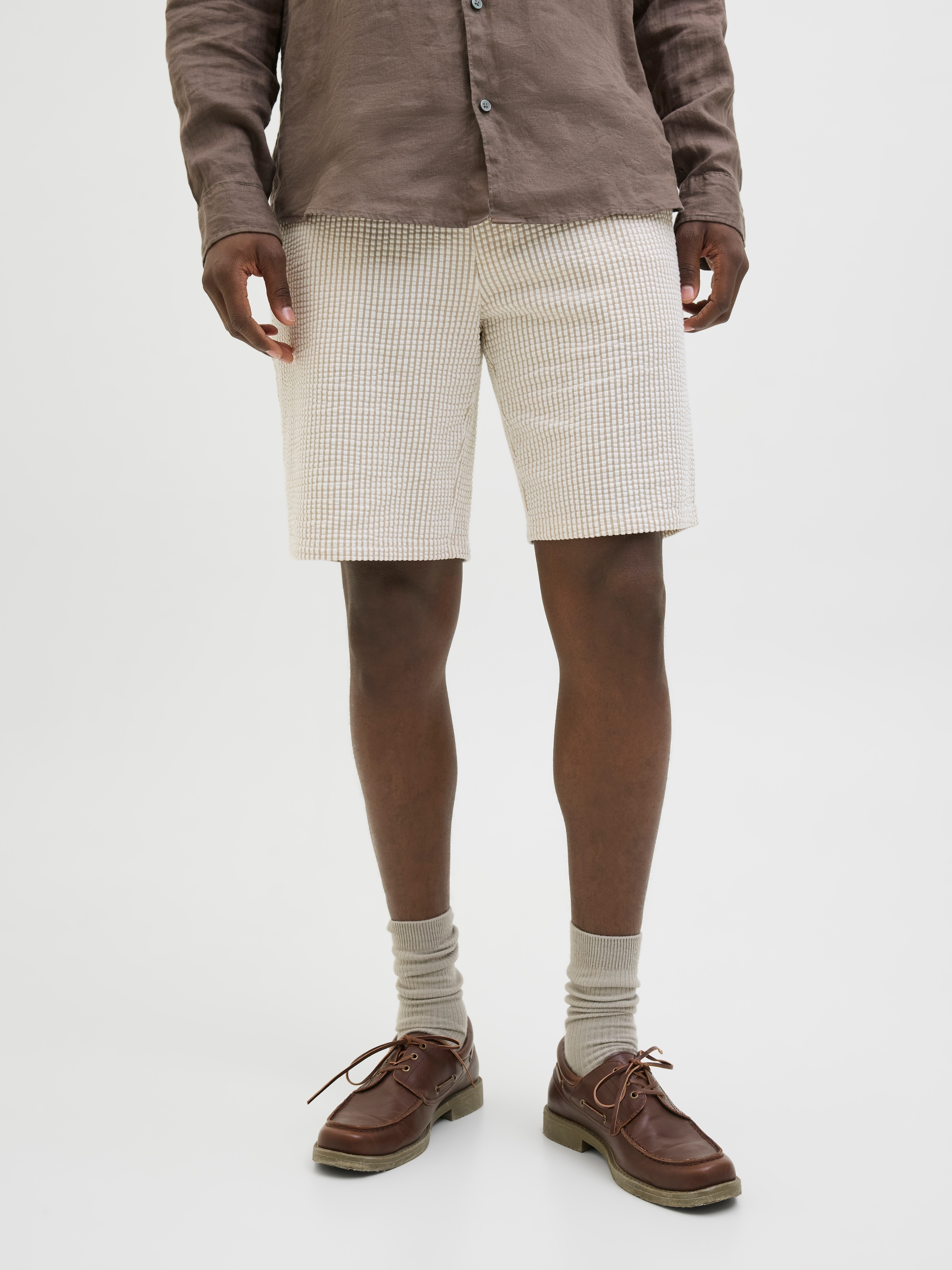 Jack & Jones 3/4-Sweathose »JPSTJAIDEN MAY JOGGER SHORTS MID SN«