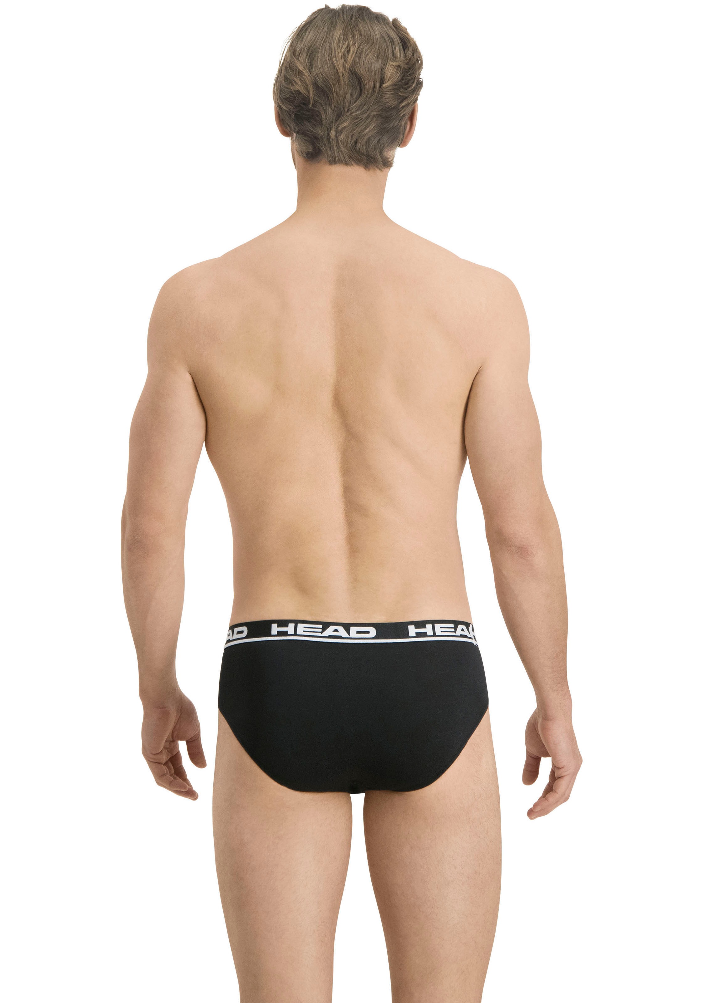 Head Slip »HEAD MEN BRIEF«, (2er Pack), ohne Eingriff, Logobund