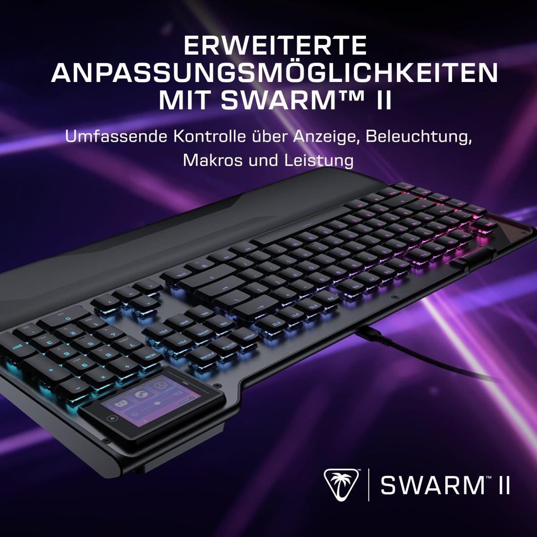 Turtle Beach Gaming-Tastatur »Command KB5« (Angenehmes Tippen | Handgelenkauflage)