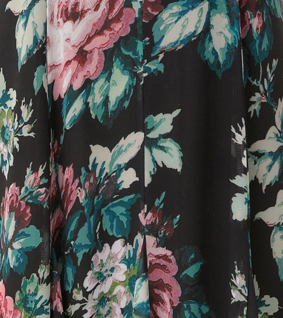 Aniston CASUAL Sommerkleid im farbenfrohen Blumendruck - jedes Teil ein Unikat - NEUE KOLLEKTION