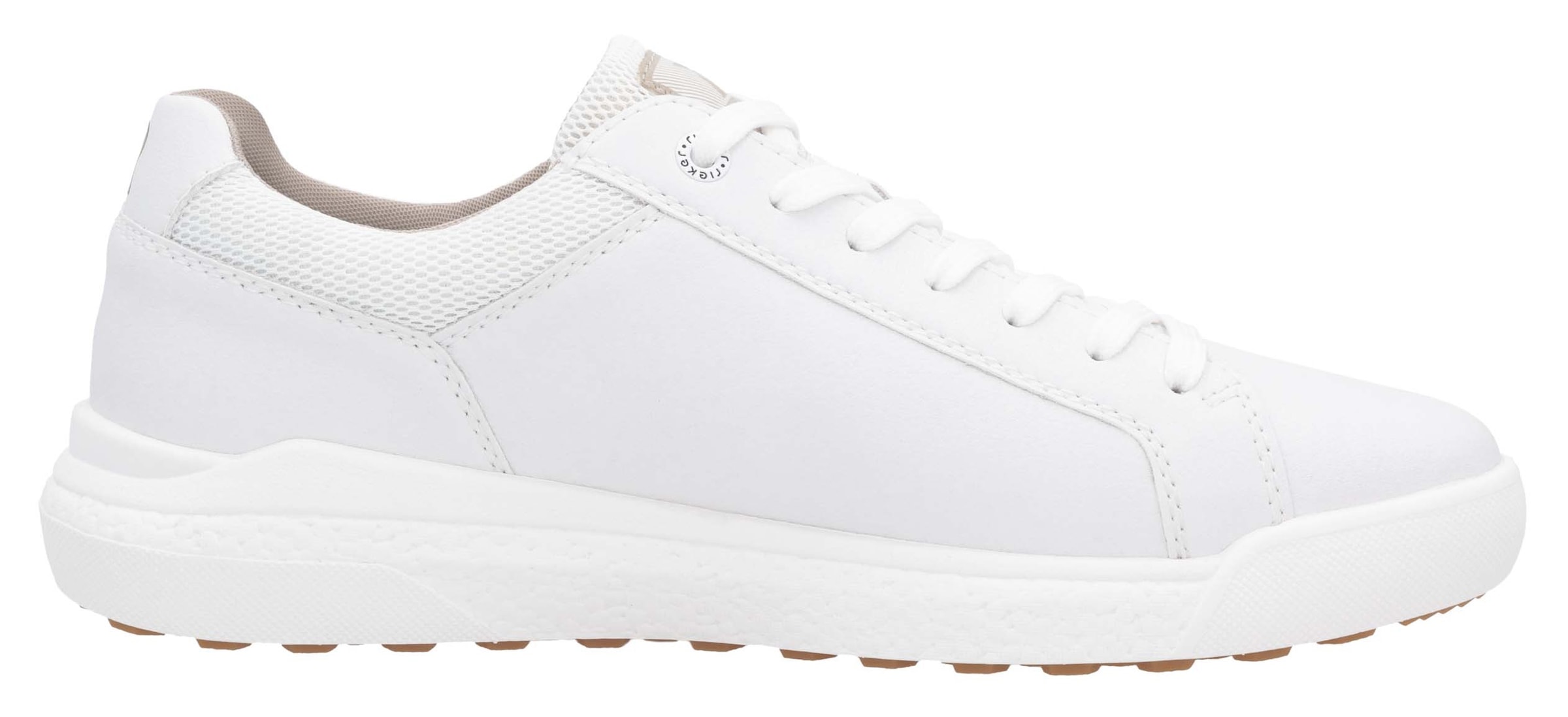 RIEKER Sport Sneaker  Freizeitschuh, Halbschuh, Schnürschuh mit gepolstertem Schaftrand