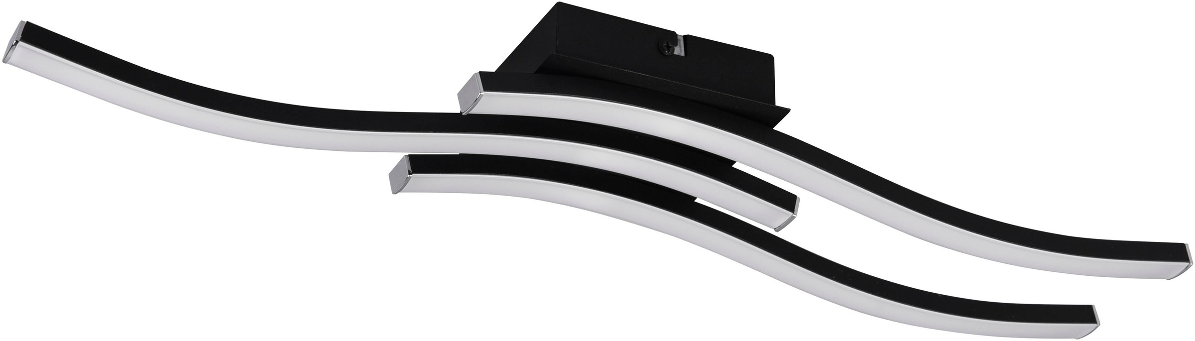 REALITY Leuchten LED Deckenleuchte »Route«, 3 flammig, Leuchtmittel LED-Modul | LED fest integriert, moderne Deckenlampe 3-flammig, LEDs mit 3x 500 Lumen