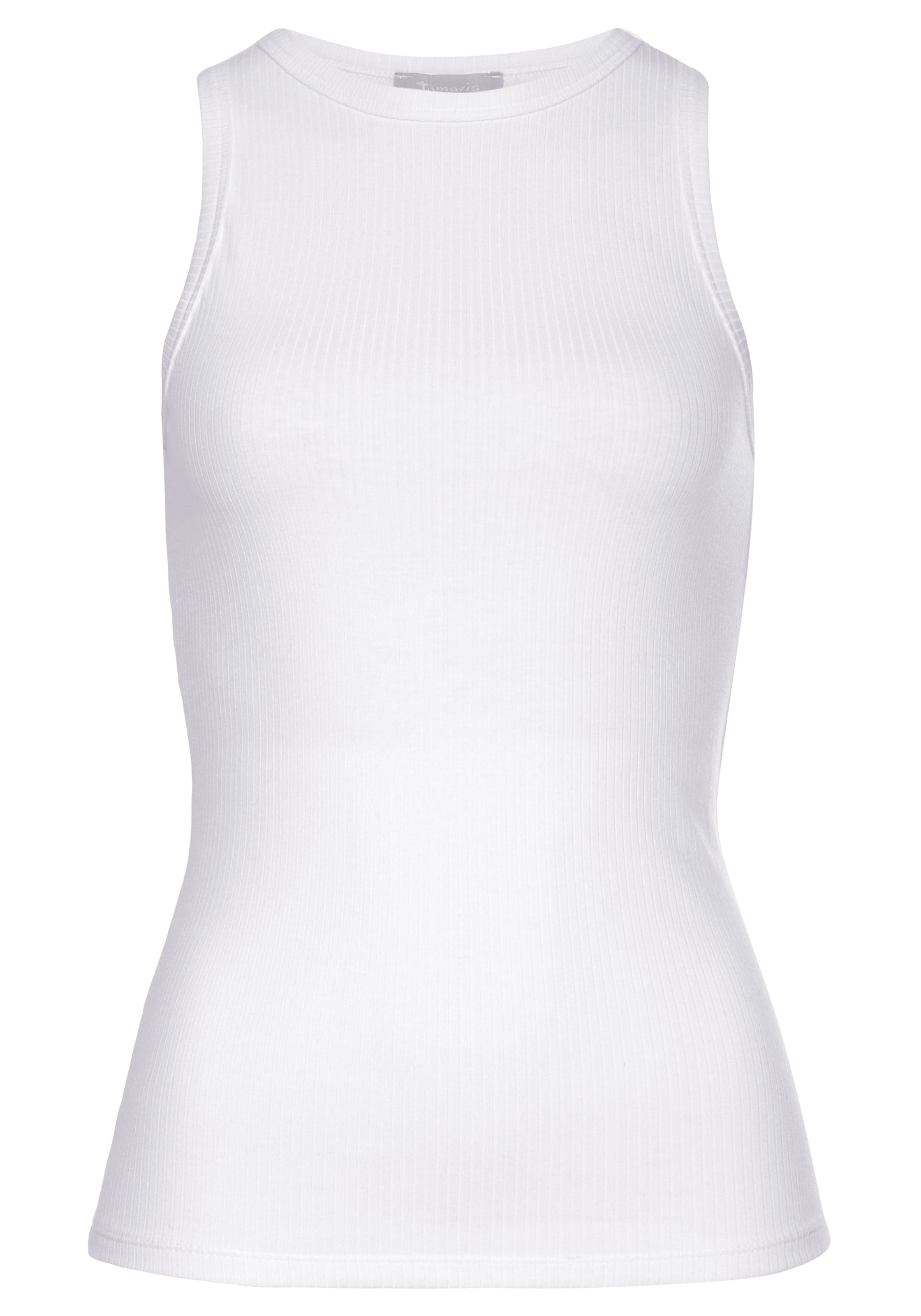 Tamaris Tanktop, aus Rippe