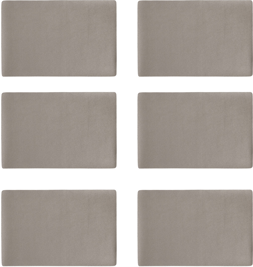 Zeller Present Platzset Kunstleder, metallic, 30x45 cm