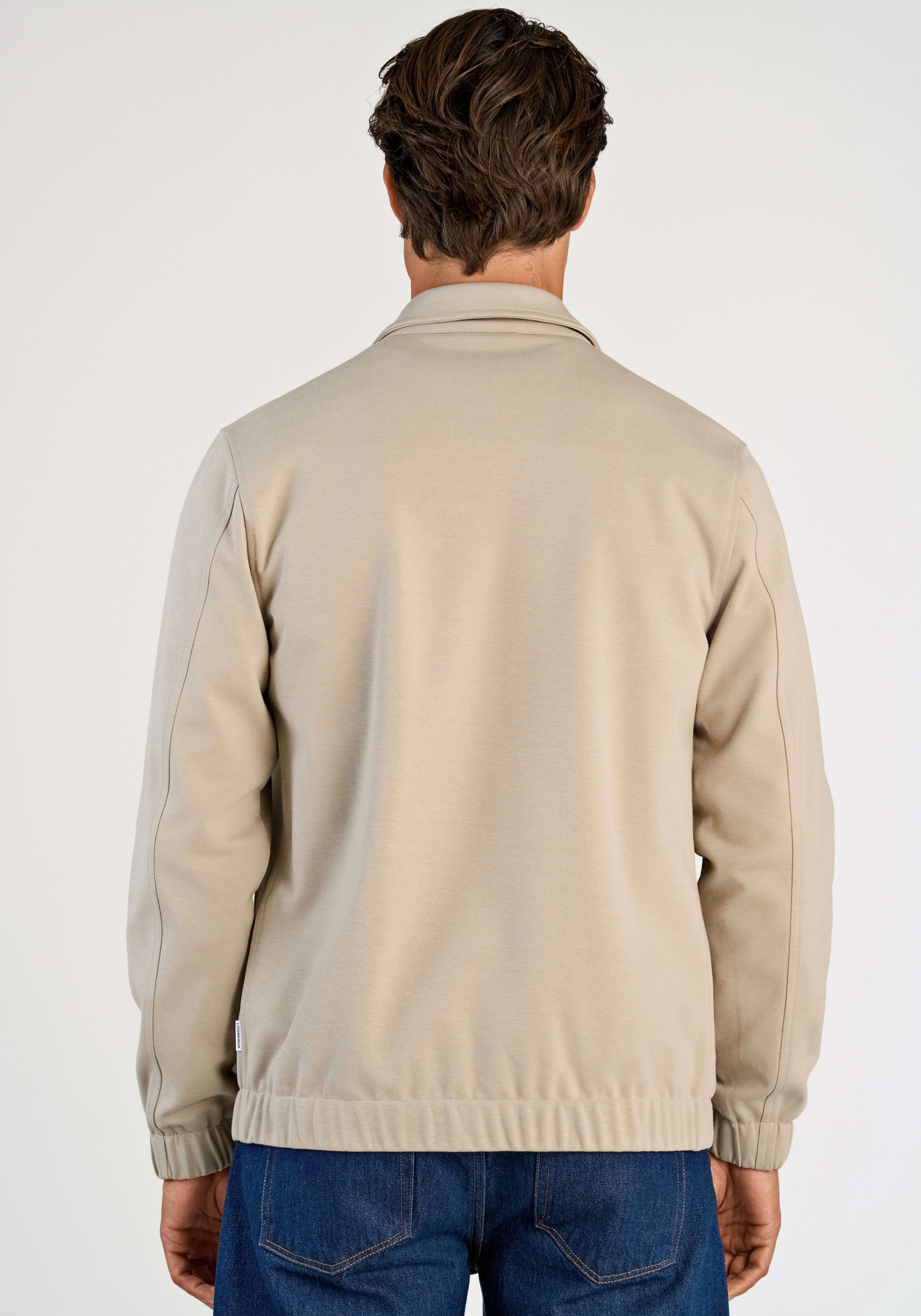 LINDBERGH Blouson ohne Kapuze mit Hemdkragen und Reißverschluss