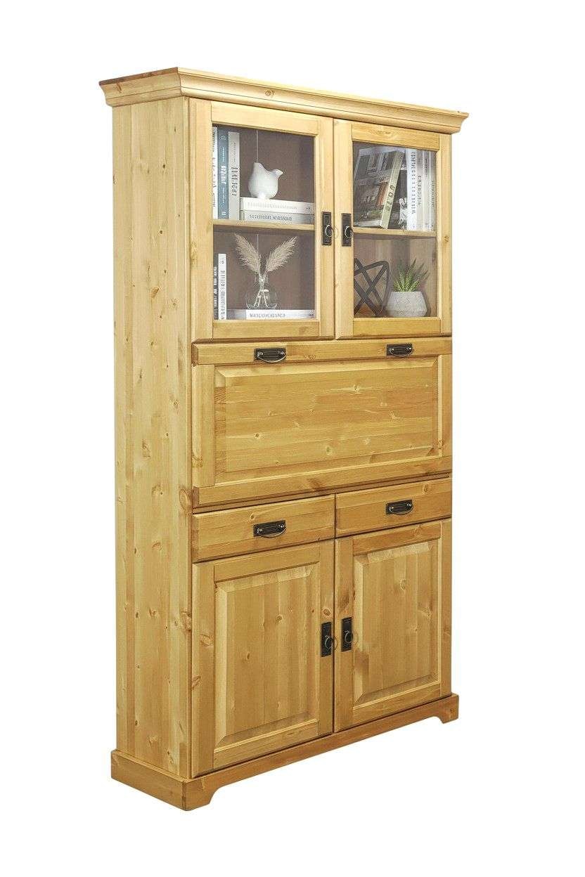 OTTO home Sekretär »Rügen« aus massiver Kiefer, Breite 94 cm, made in EU