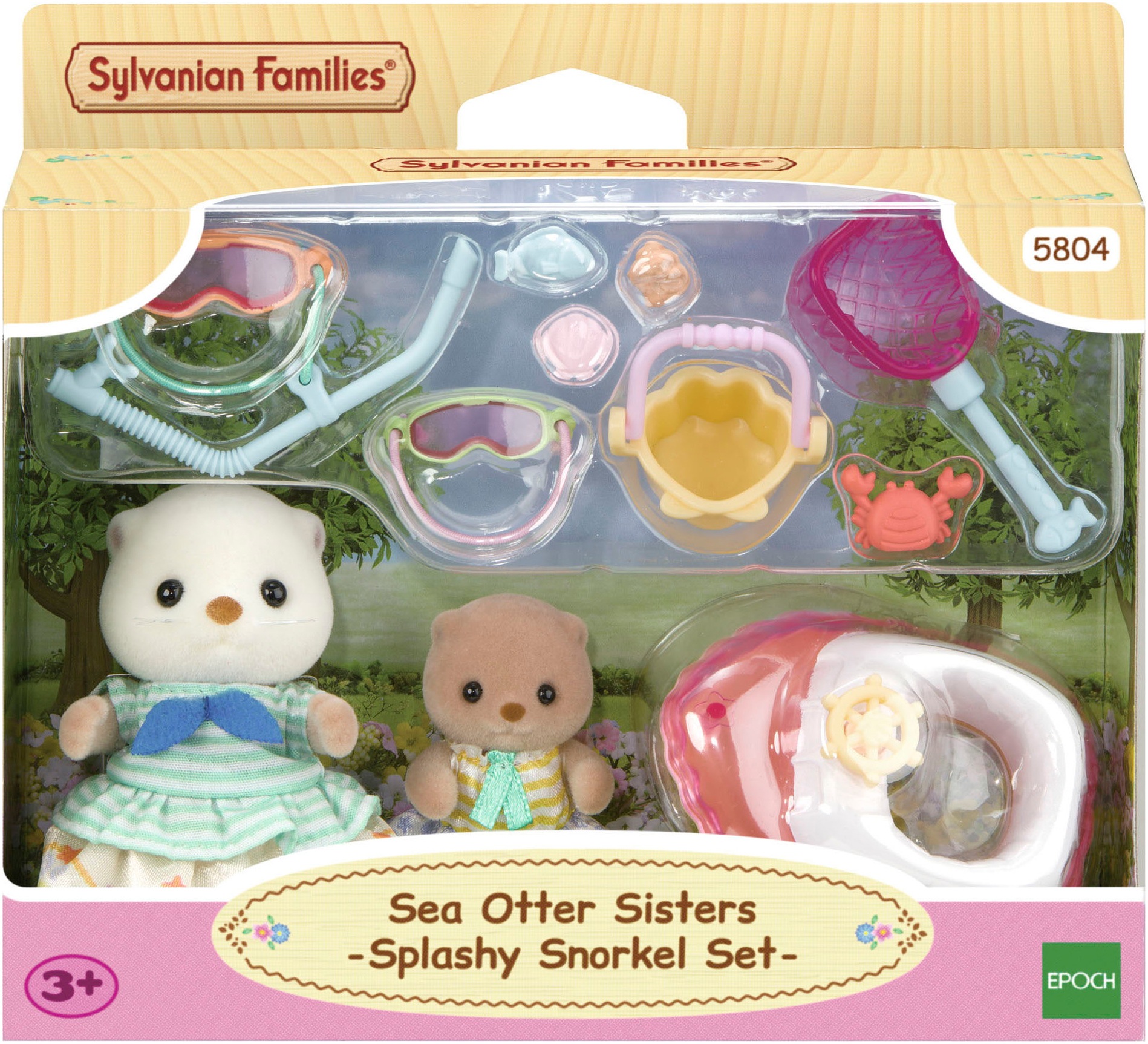 Sylvanian Families Spielfigur »Seeotter Schnorchel Spielset (5804)«