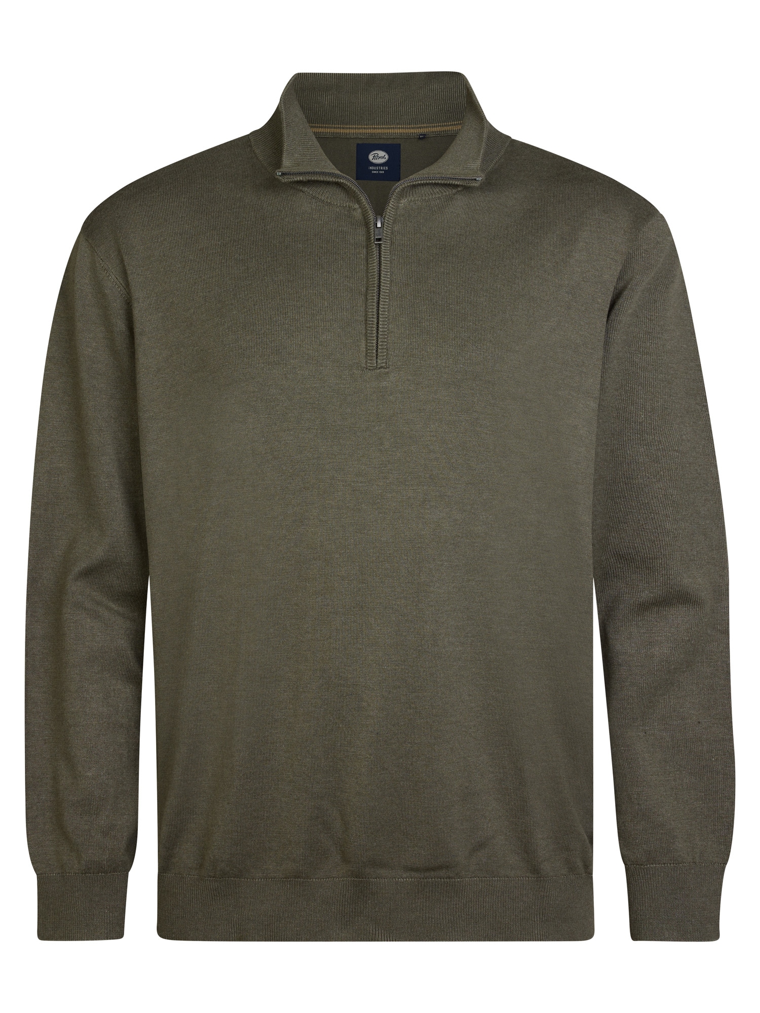 Petrol Industries Troyer , mit Rippbündchen
