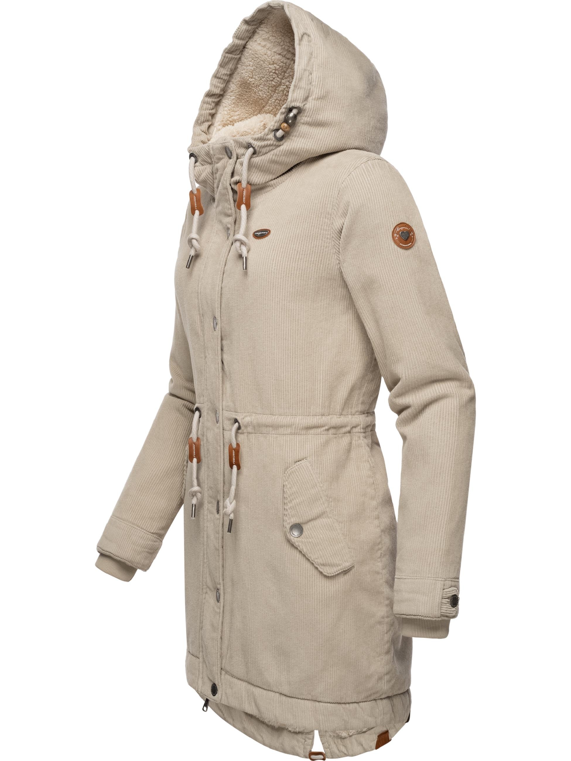 Ragwear Wintermantel »Winterjacke Canny Corduroy«