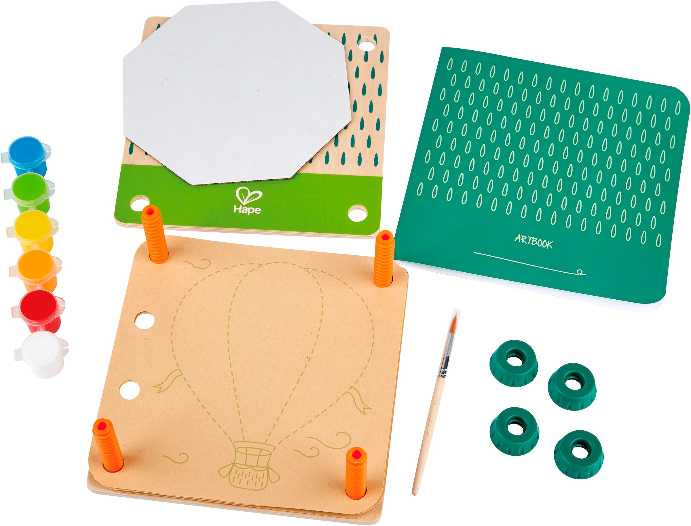 Hape Kreativset »Kunst-Set Blumenpresse«