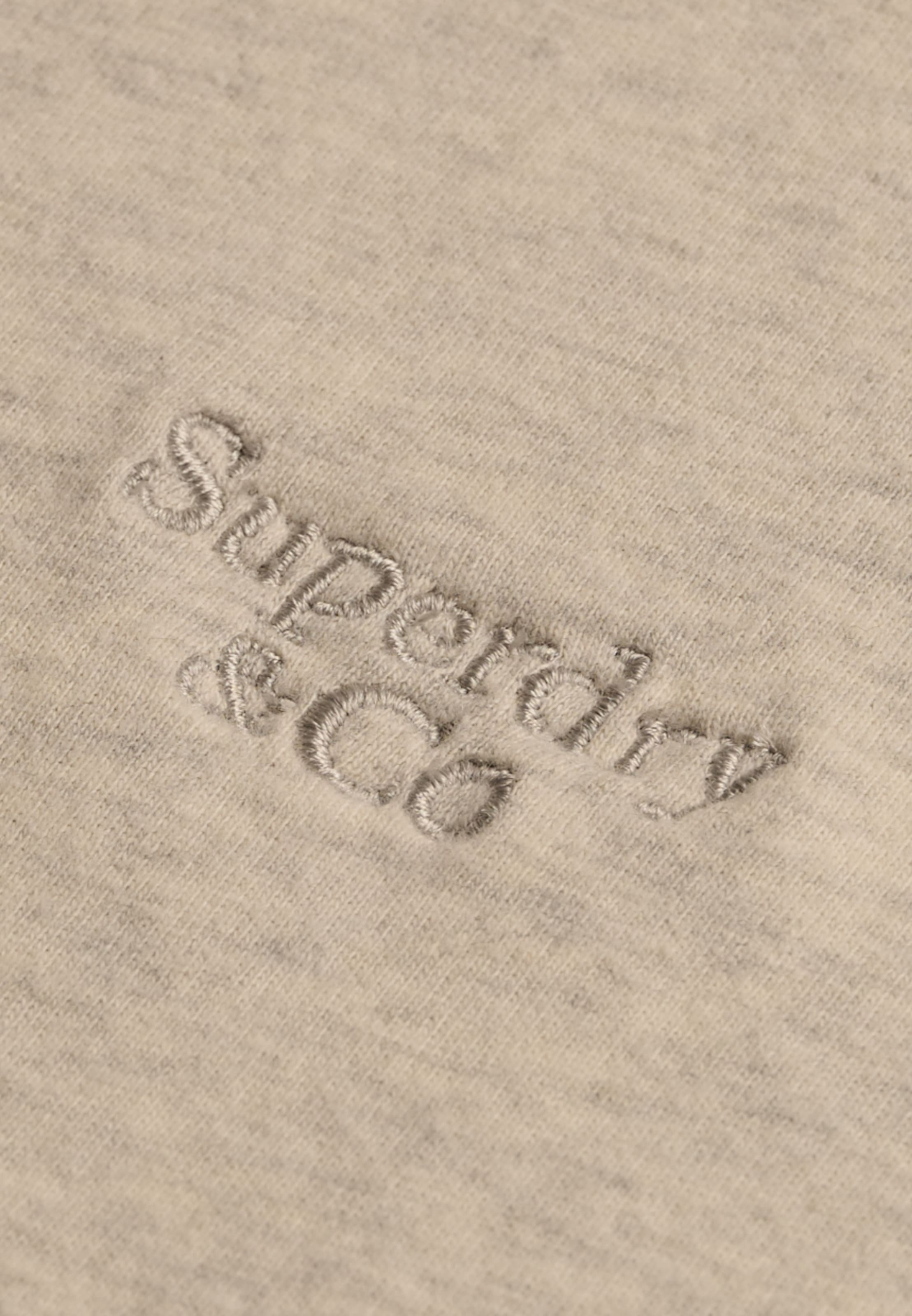 Superdry Rundhalsshirt »ESSENTIAL SERIF LOGO EMB TEE« Baumwolle, regular fit