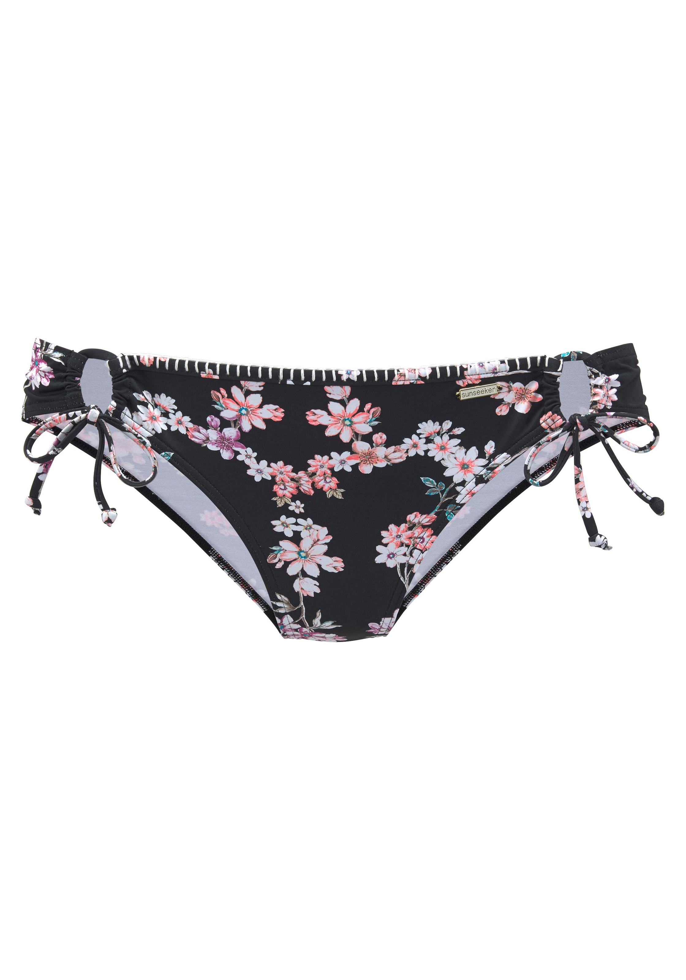 Sunseeker Bikini-Hose »Ditsy« mit seitlichen Bindebändern und Häkelkante PN10748