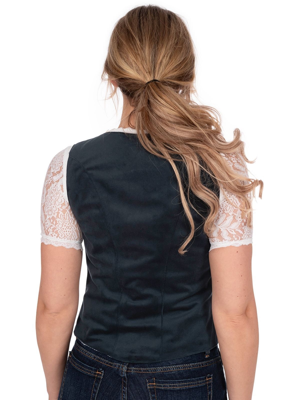 OS-Trachten Trachtenbluse »Mieder 453001-3060«