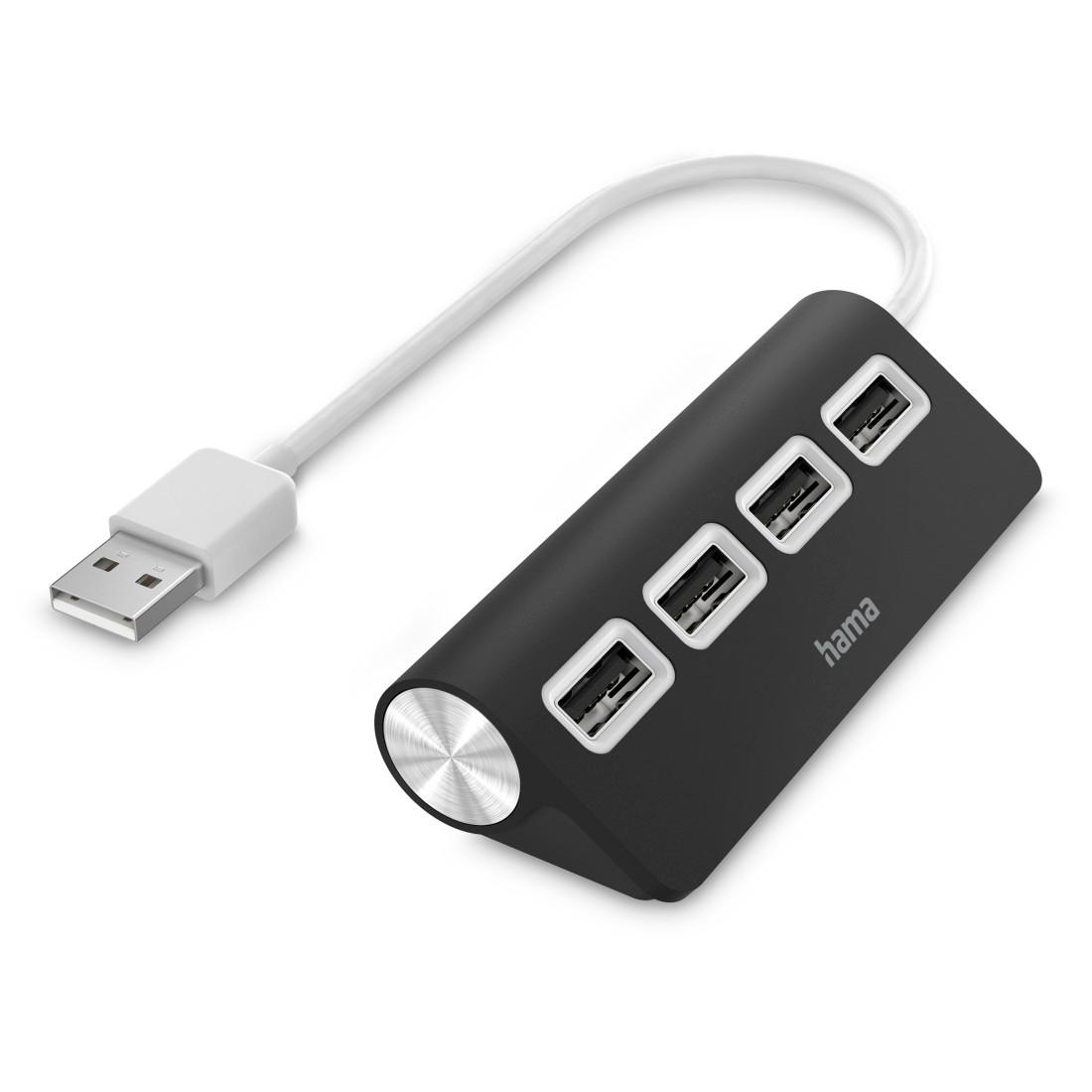 USB-Adapter »USB-Hub mit 4 USB-A Ports, USB-A Stecker, 480 Mbit/s, 15 cm Kabellänge«,...