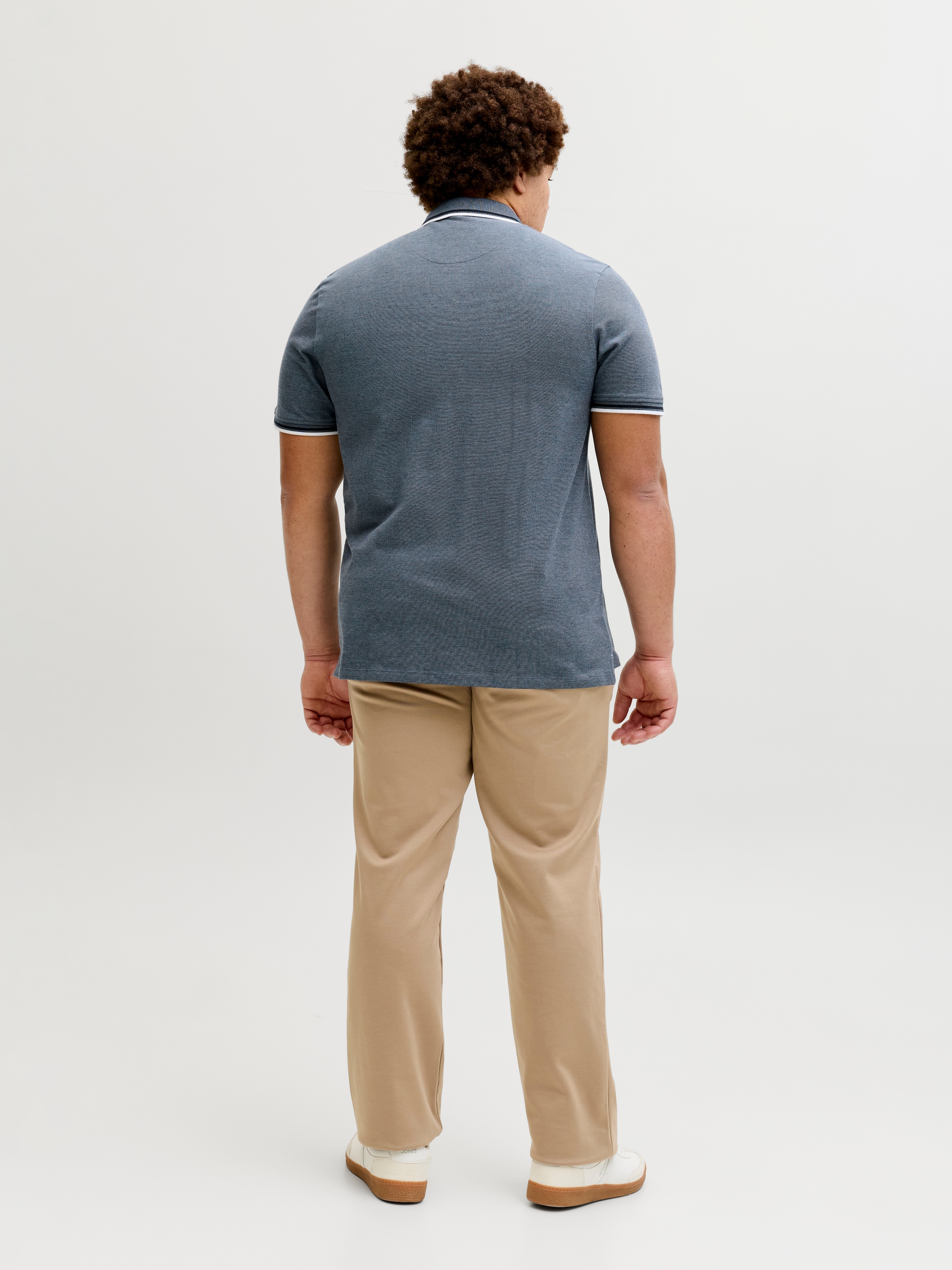 Jack & Jones PlusSize »JJEPAULOS POLO SS NOOS PLS« Baumwolle, regular fit