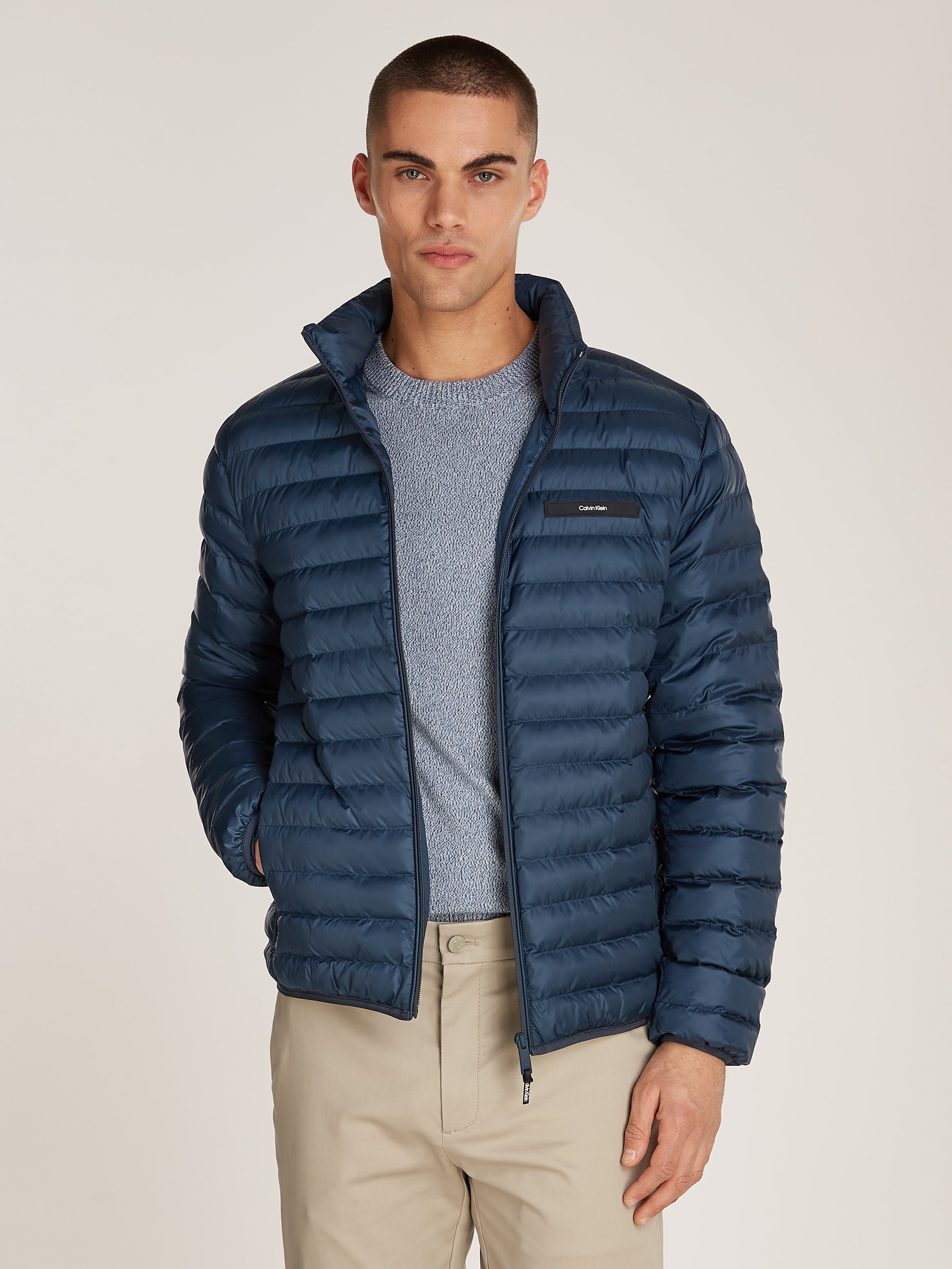 Calvin Klein Steppjacke »PACKABLE QUILT JACKET«, mit Logopatch