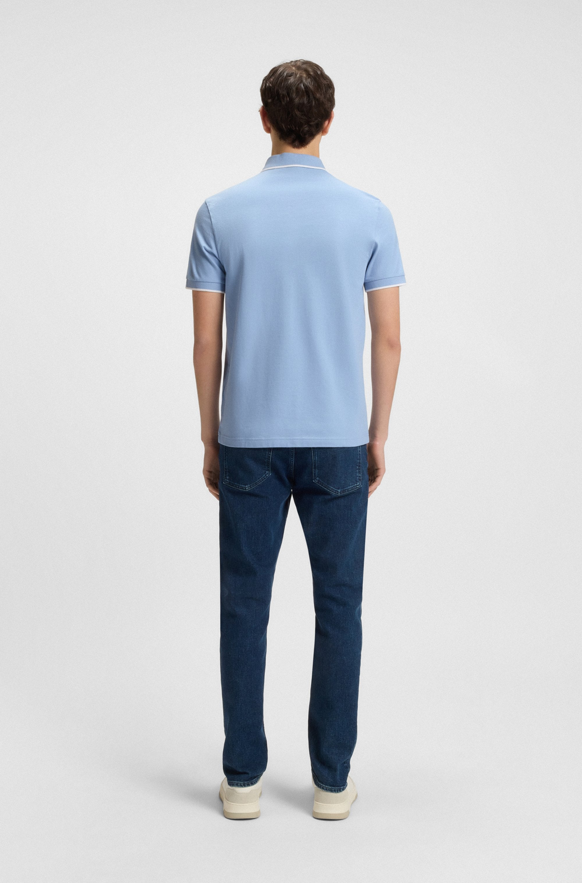 BOSS ORANGE Poloshirt »Passertip«, mit BOSS Logo-Badge