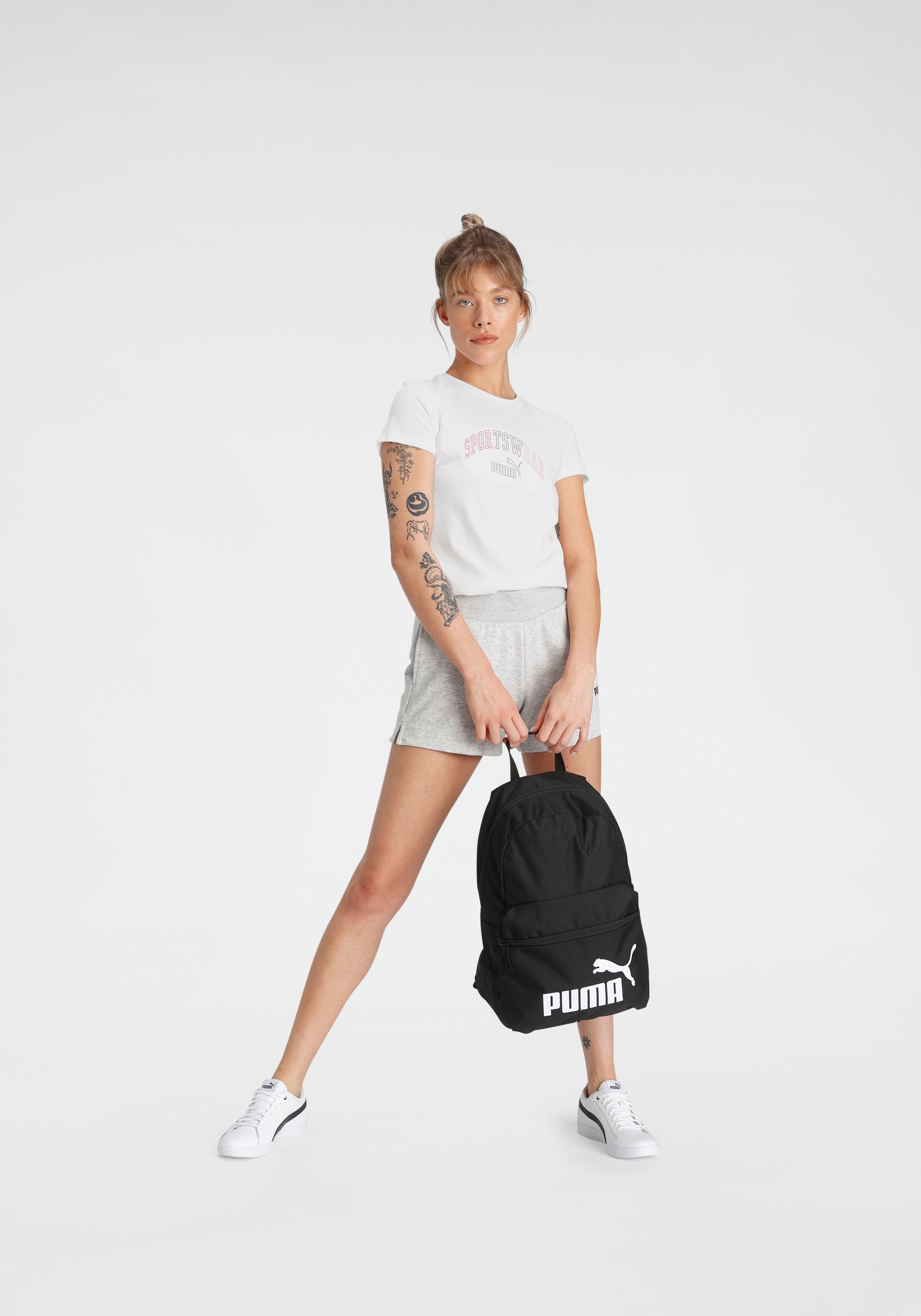 PUMA T-Shirt »ESS+ LOGO LAB TEE«