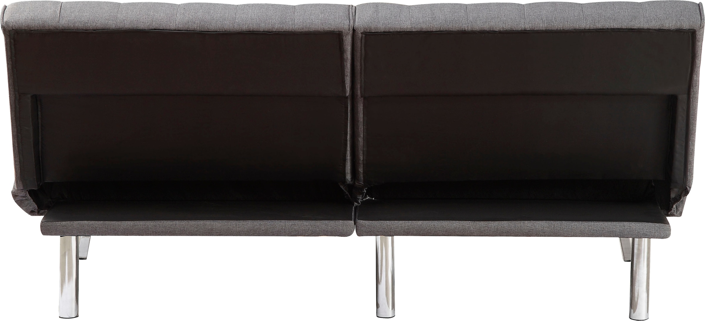 ATLANTIC home collection Sofa »Pierre«, mit verstellbarer Rückenlehne, mit Wellenunterfederung
