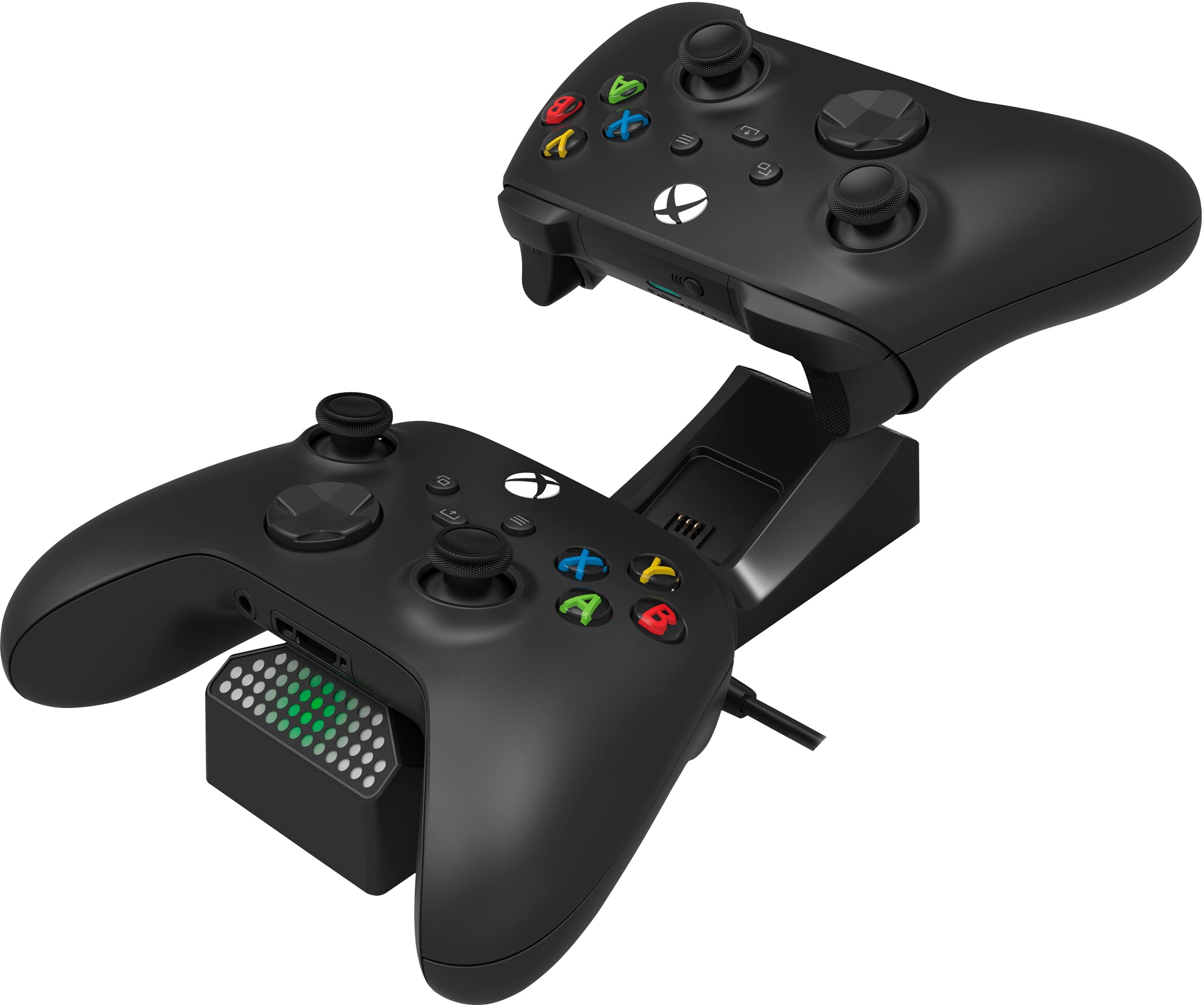 Hori Controller-Ladestation »Xbox Series X/S Dual Ladestation für Controller (inkl. 2x Akku)«