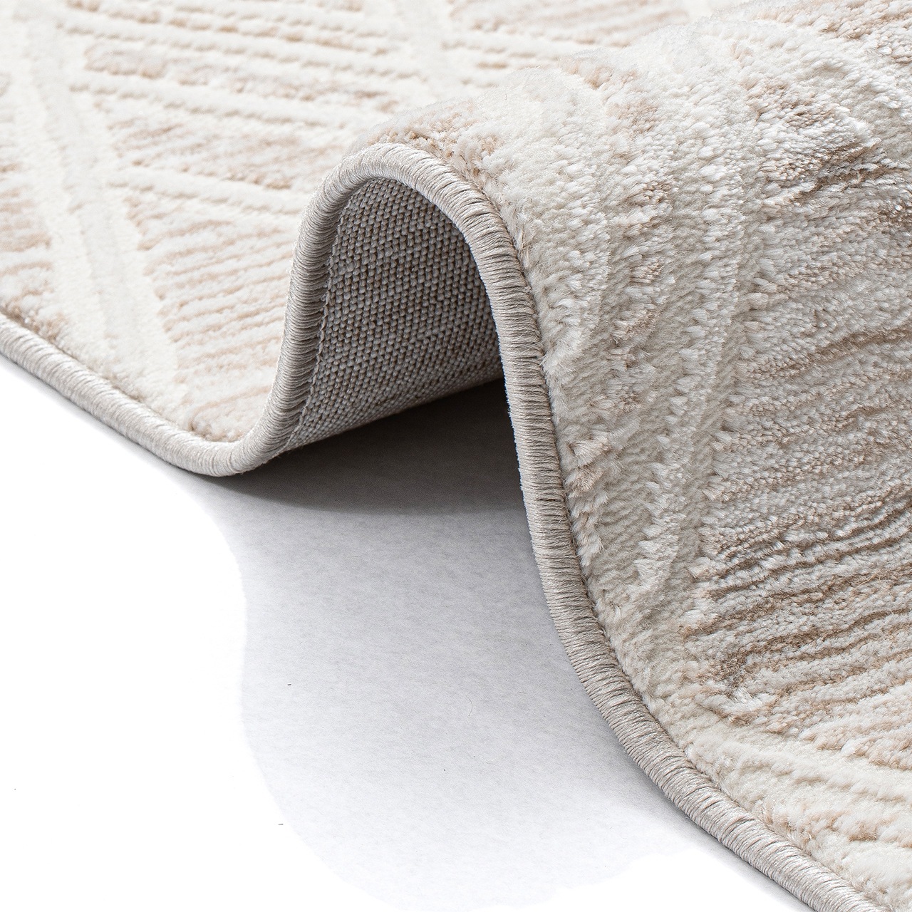 Sehrazat Teppich »Moda 1320« quadratisch 11 mm Höhe