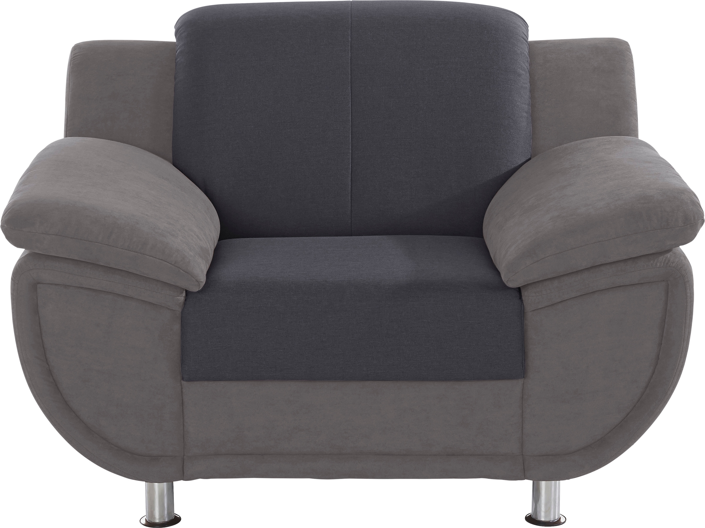 TRENDMANUFAKTUR Sessel »Rondo 3, Loungesessel«, wahlweise mit komfortablem Federkern, mit extra breiten Armlehnen