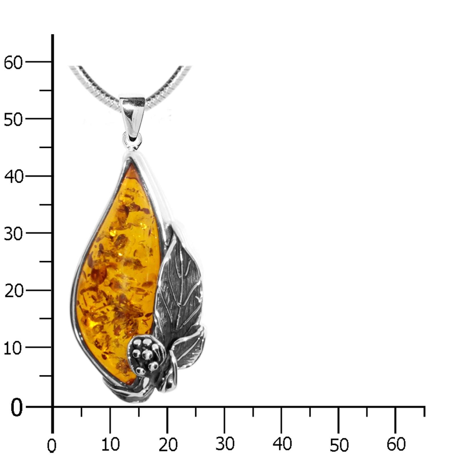 OSTSEE-SCHMUCK Kette mit Anhänger »Ostsee-Schmuck Kette mit Anhänger Jana 52«