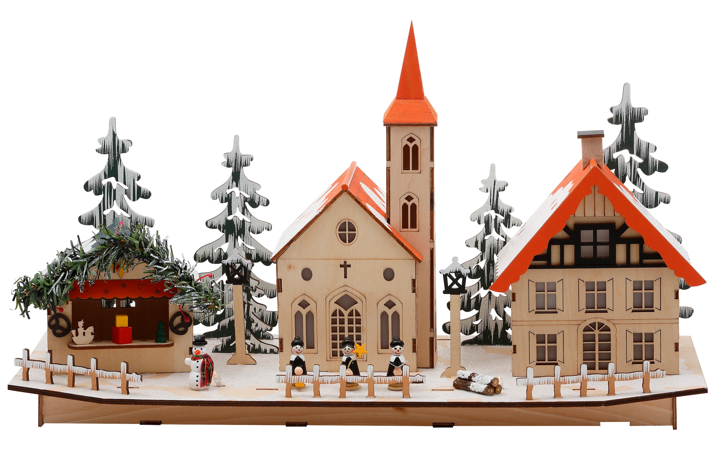 Hackstock, und Krippen-Zubehör Kolbe »Weihnachtsdeko«, Backofen Alfred bestellen bequem Holzkörbchen inkl.