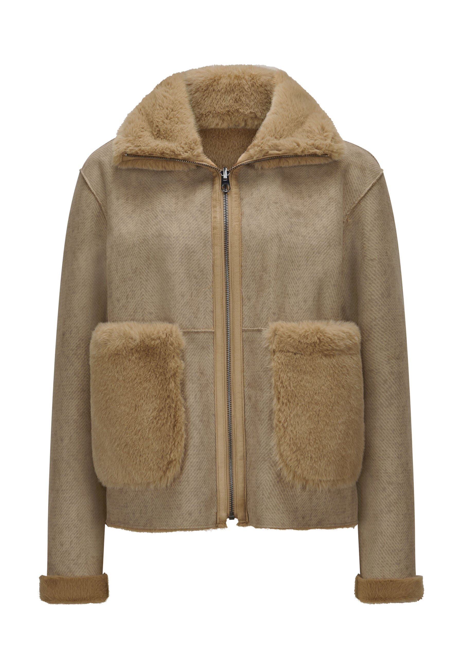 Milestone Winterjacke »MSMinu« ohne Kapuze zum Wenden