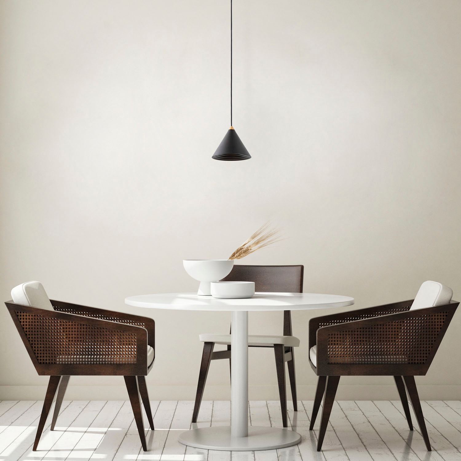 Paco Home Pendelleuchte »ROLLINA«, Leuchtmittel GU10 | ohne Leuchtmittel, Pendelleuchte Esszimmer Küchenlampe Metall Industrial Design GU10