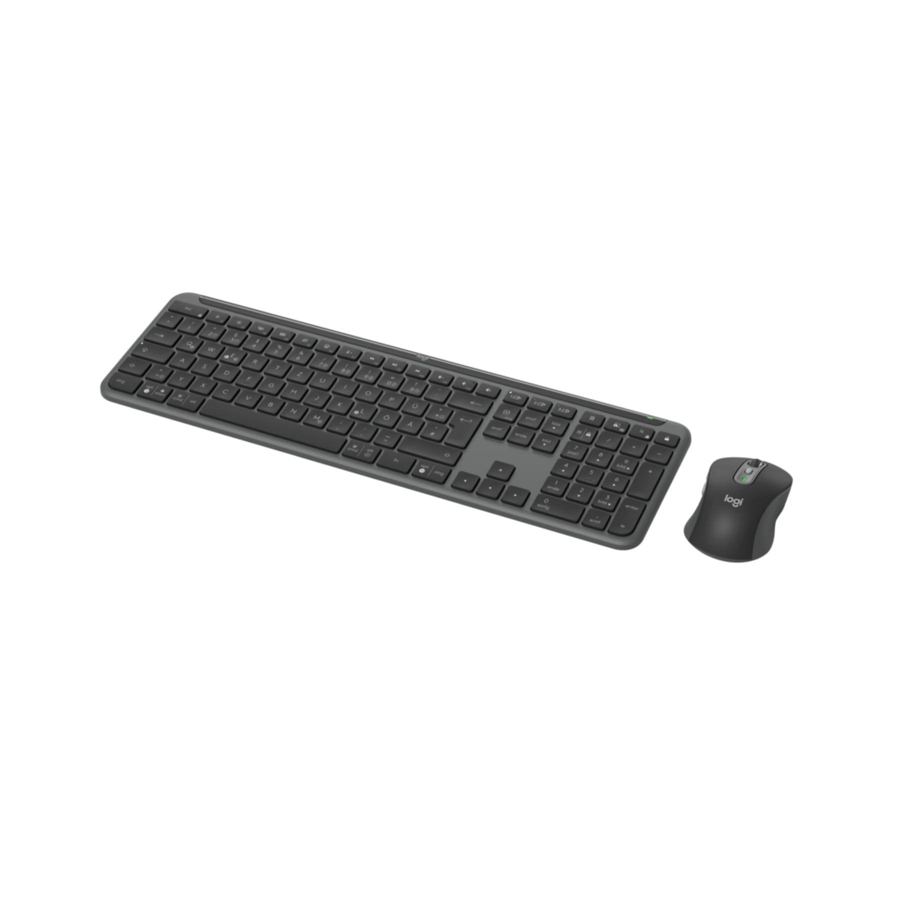 Logitech Tastatur »Signature Slim Combo MK950«, (Ziffernblock-Anpassbare Höhe)