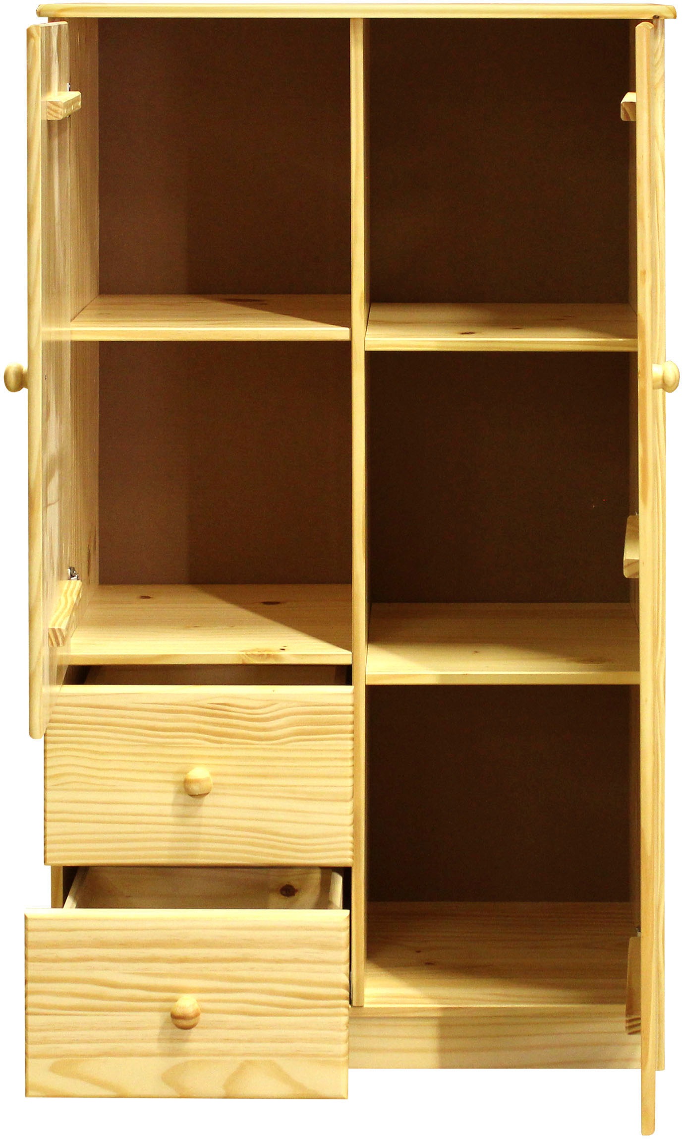 Home affaire Kleiderschrank, (1 St.), Schubladen mit Metallschienen