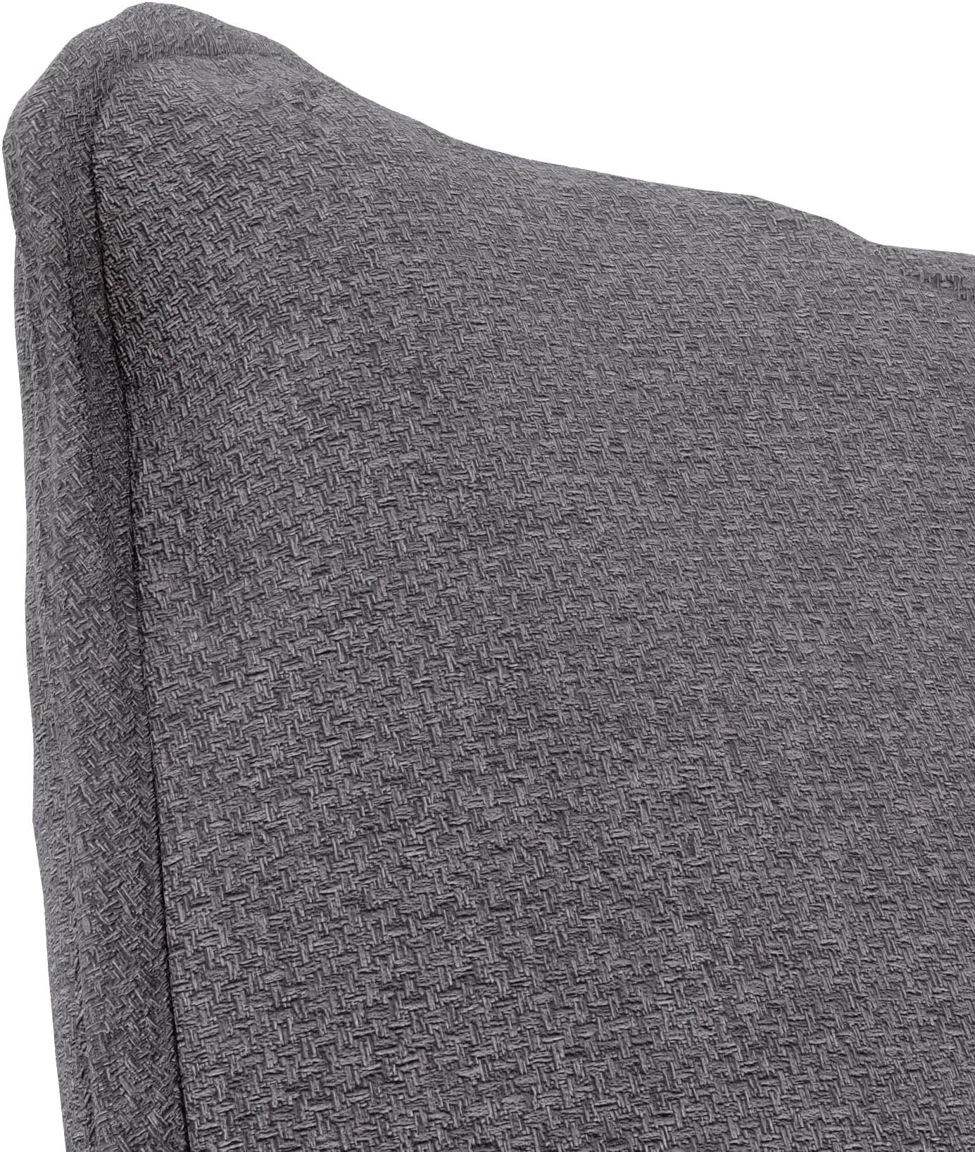 TRENDMANUFAKTUR Ecksofa »Fordon, Schlafsofa mit Bettkasten, Couch in L-Form, Breite 250 cm« in Struktur LUMOS, 3D-Effekt, anthrazit, Recamiere links