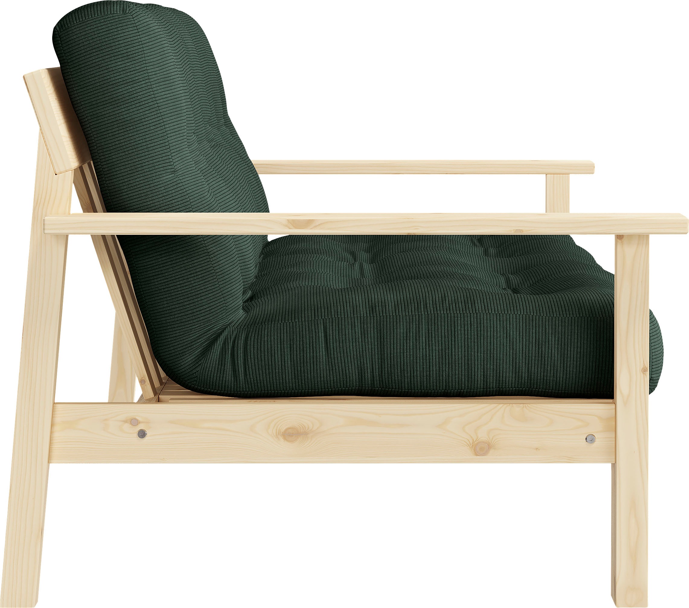 Karup Design Schlafsofa »Unwind«, Mit Holzstruktur, inkl. Futonmatratze, Liegefläche 130x190 cm