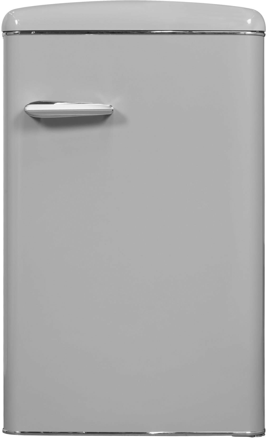 exquisit Kühlschrank »RKS120-V-H-160F grau«, 122 L Volumen