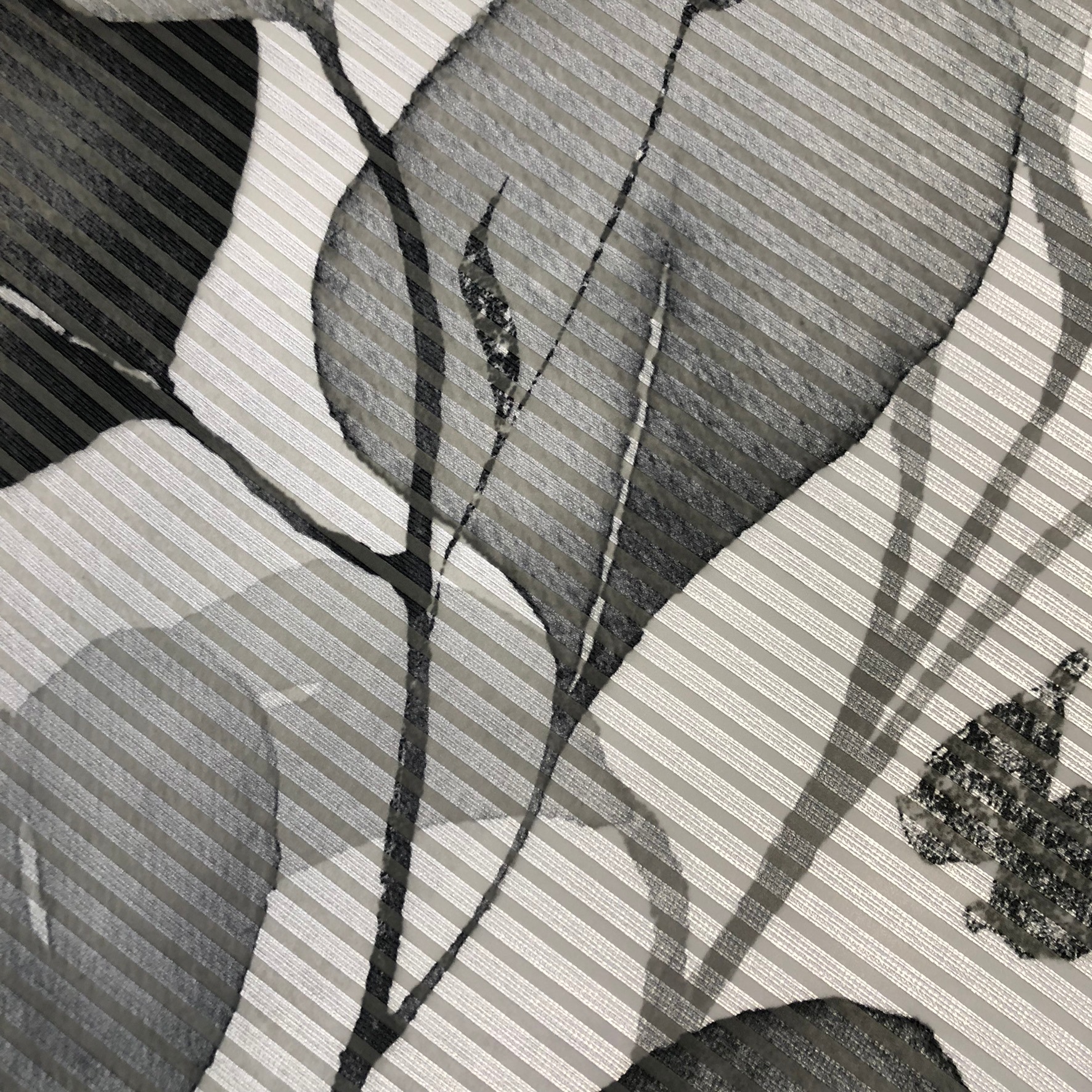 HOME in green Schiebegardine »ABANIO« Paneelwagen 1 Stk. tlg. DIGITALBEDRUCKT, BAMBUSOPTIK RECYCELT