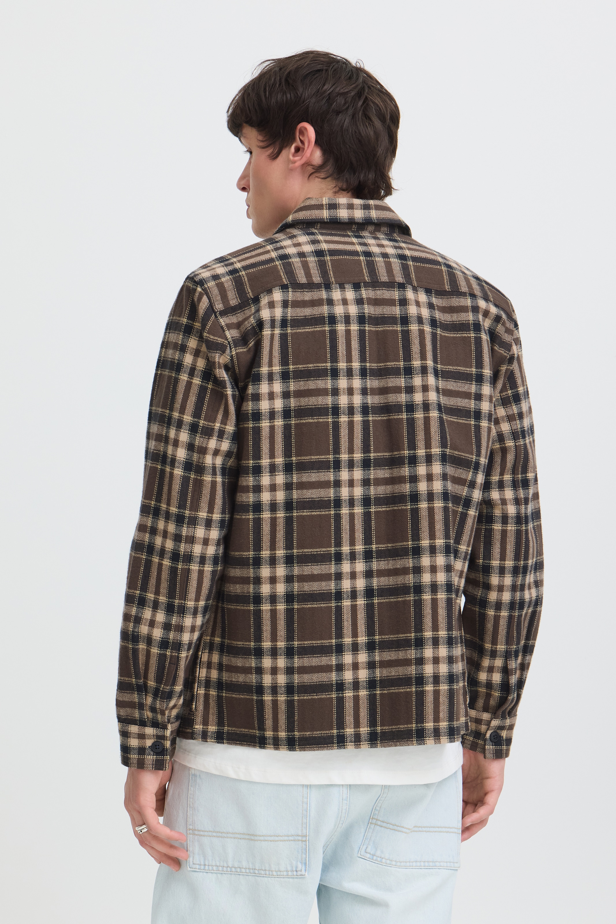 Blend Langarmhemd »BHEVAN OVERSHIRT« Baumwolle, regular fit