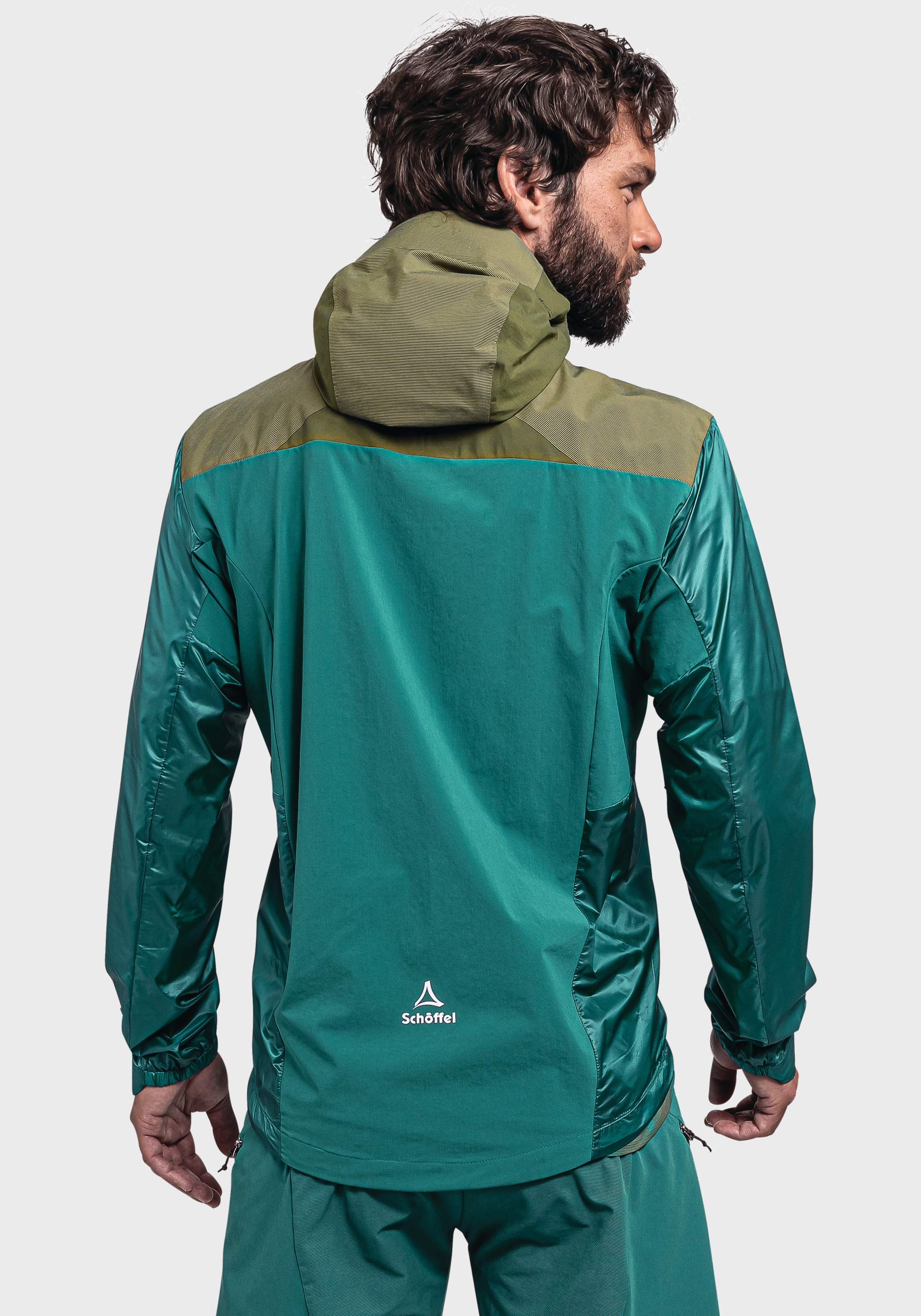 Schöffel Outdoorjacke »Hybrid Jkt Flow Trail M«, mit Kapuze