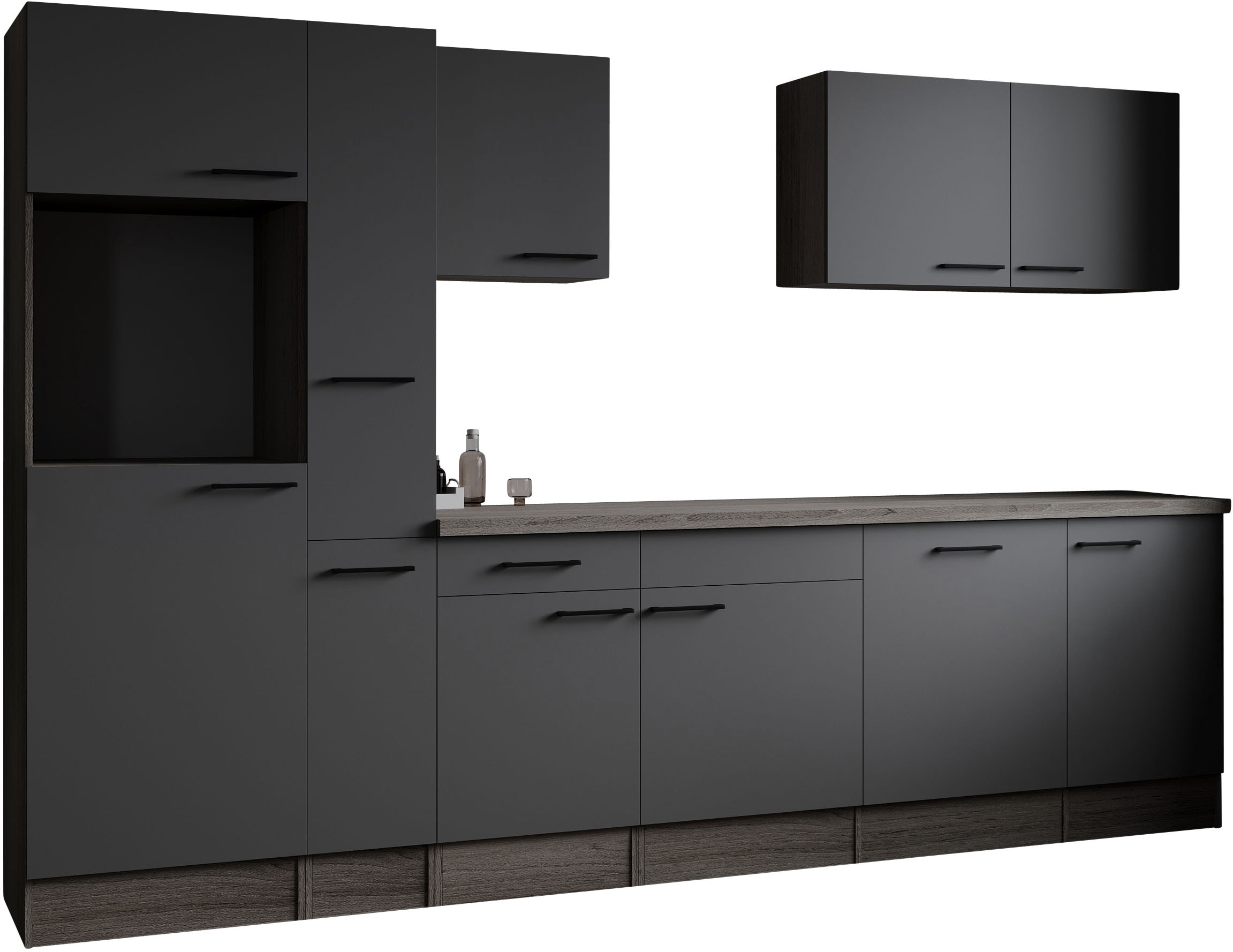 RESPEKTA Küchenzeile »Oliver« Breite 310 cm, 90 cm Arbeitshöhe, in exklusiver Konfiguration für OTTO