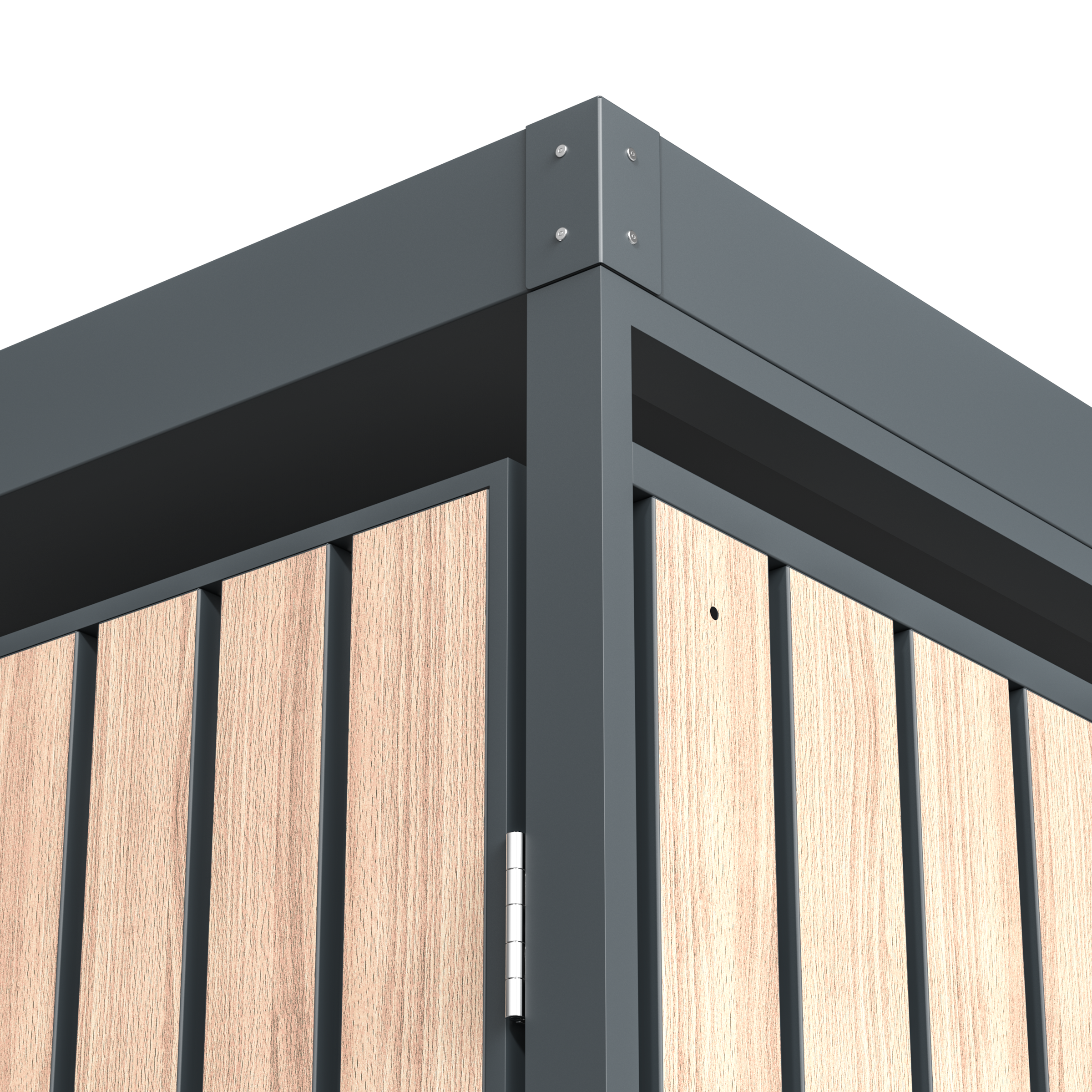 WESTMANN Mülltonnenbox »Planta« Platz für 5 Mülltonnen je 240 L, BxHxT: 332x84x124,5 cm