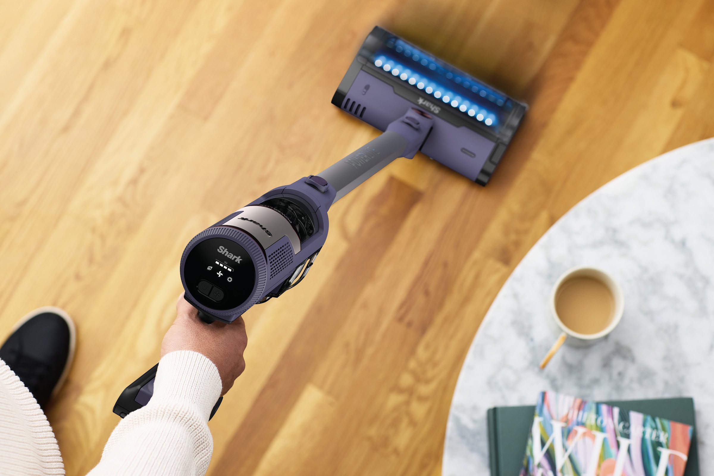 Shark Akku-Hand-und Stielstaubsauger »Shark PowerLite Clean & Empty, Akku-Staubsauger für Tierhaare«