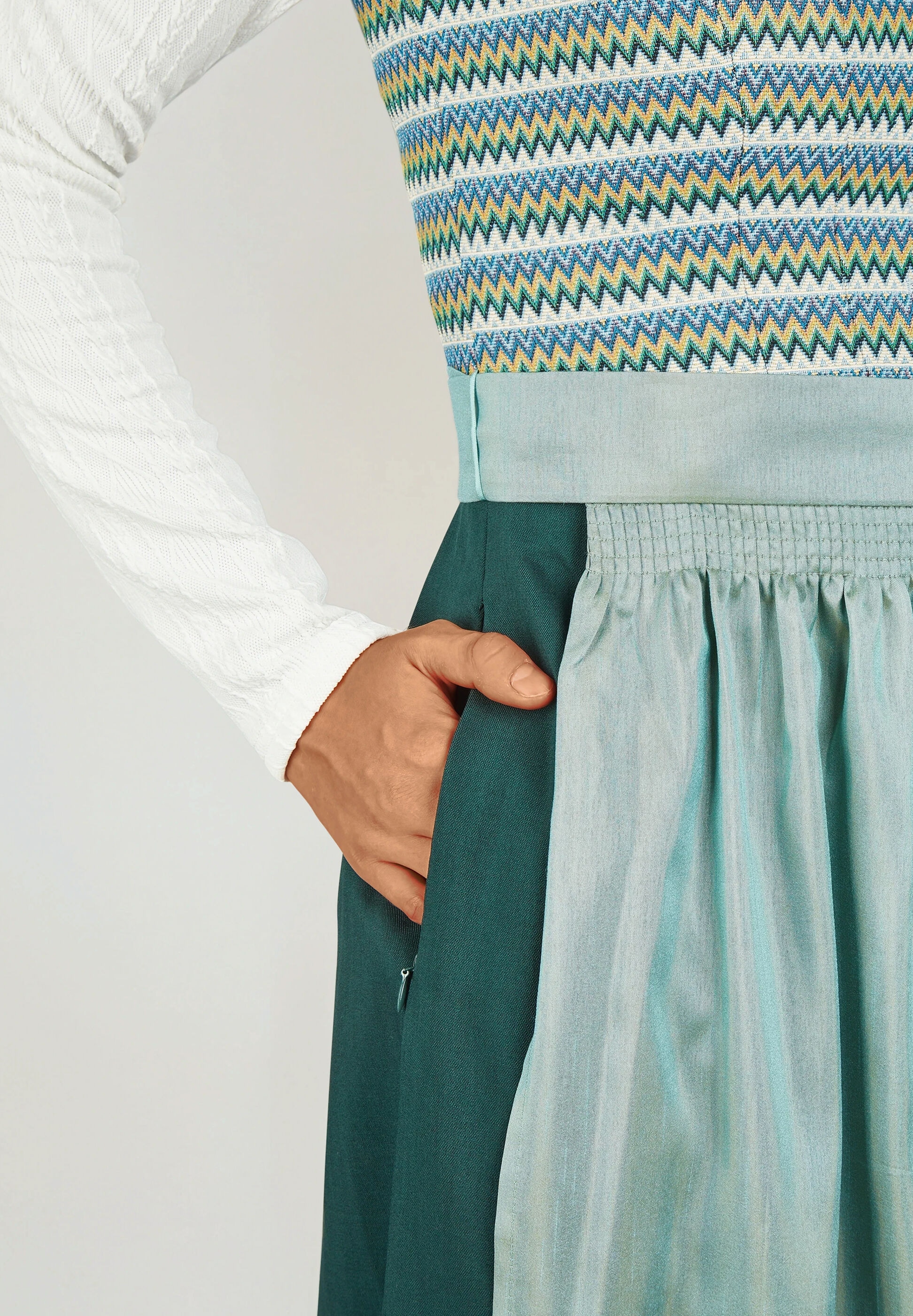 Spieth & Wensky Dirndl »Gerome« leichter Creperock