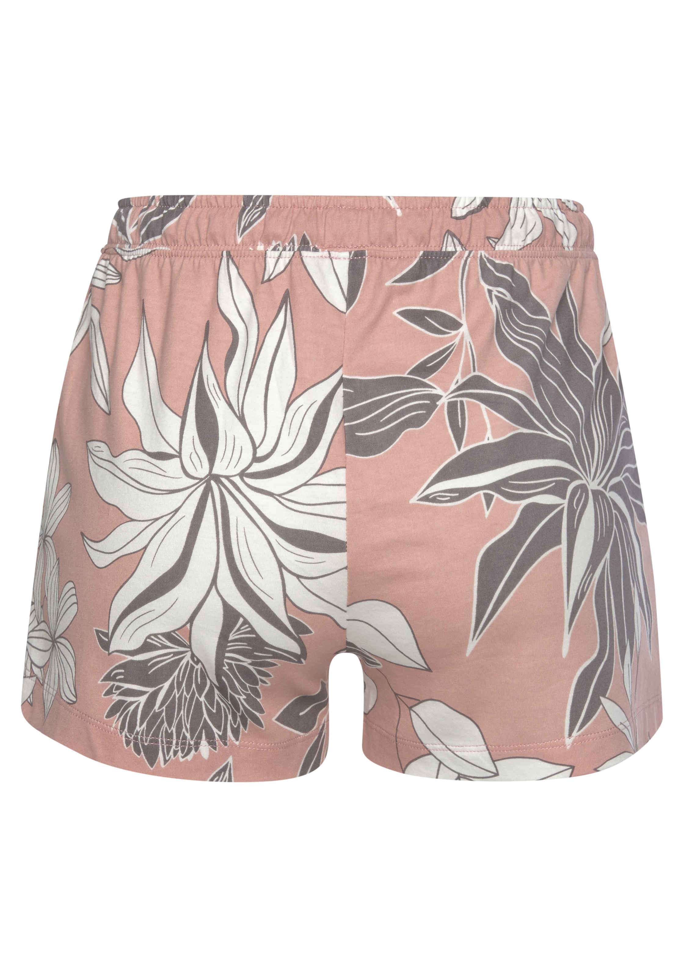 LASCANA Schlafshorts, mit floralem Druck