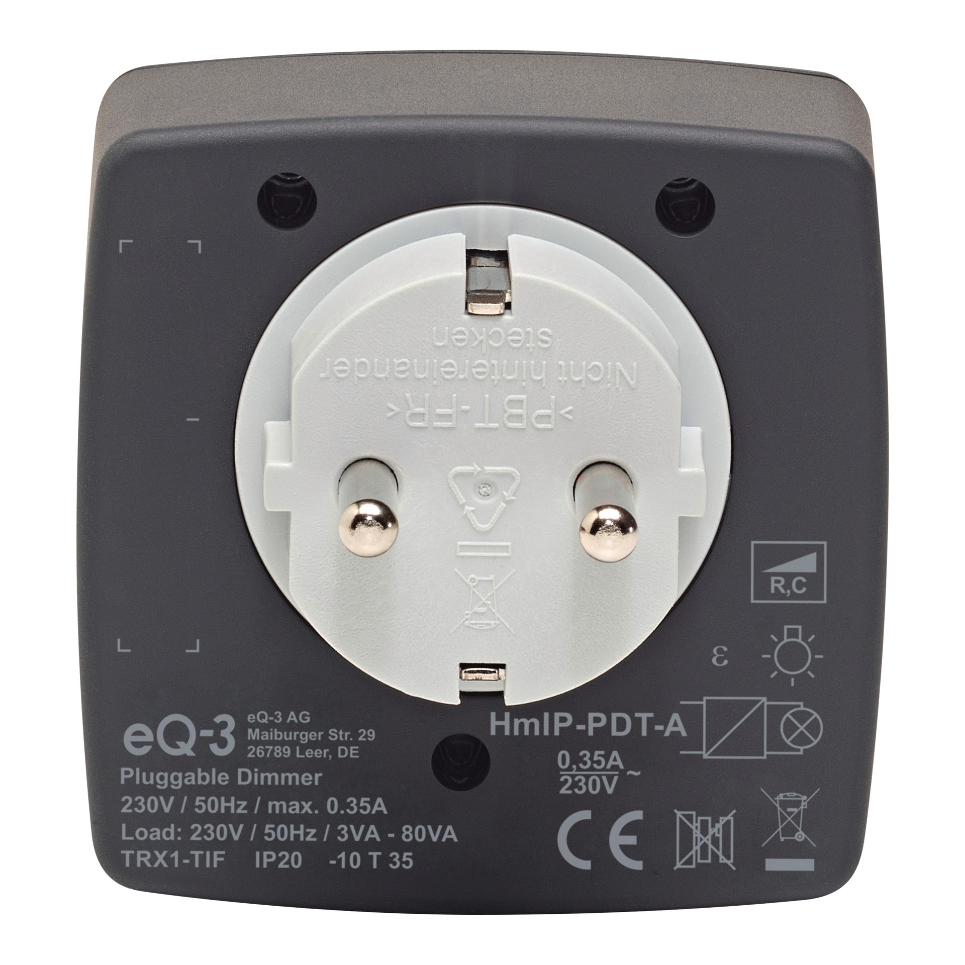 Homematic IP Funksteckdose »Dimmer-Steckdose – Phasenabschnitt«