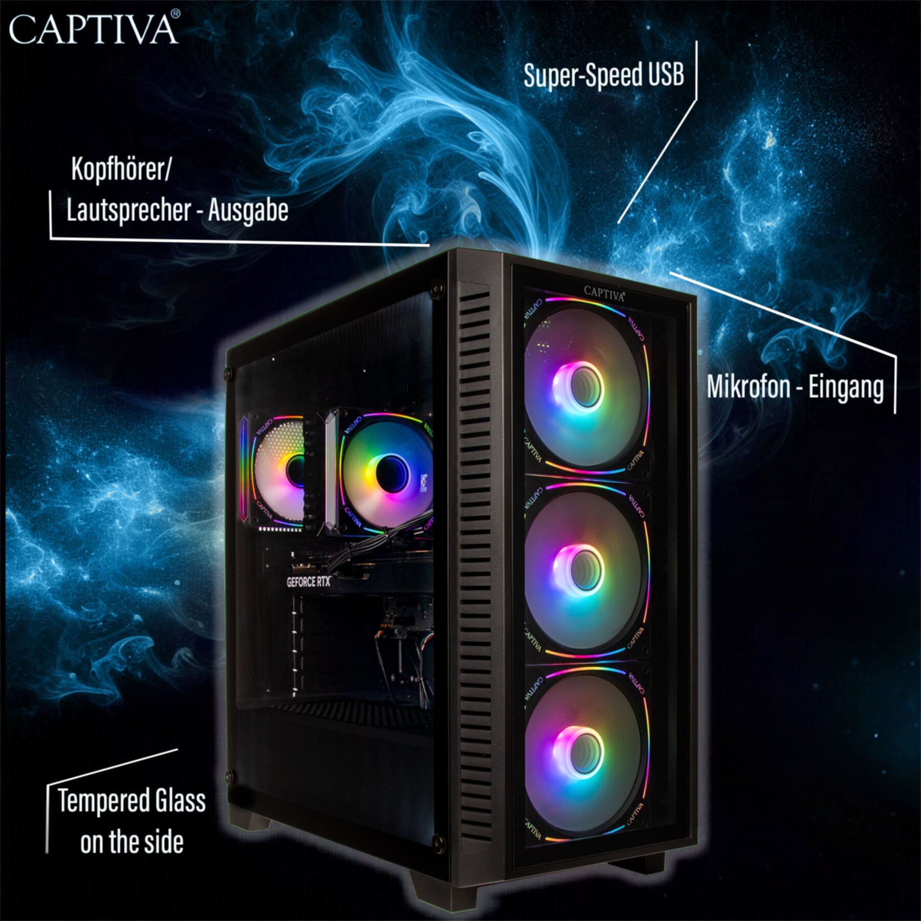 CAPTIVA Gaming-PC »Advanced Gaming I95-288«