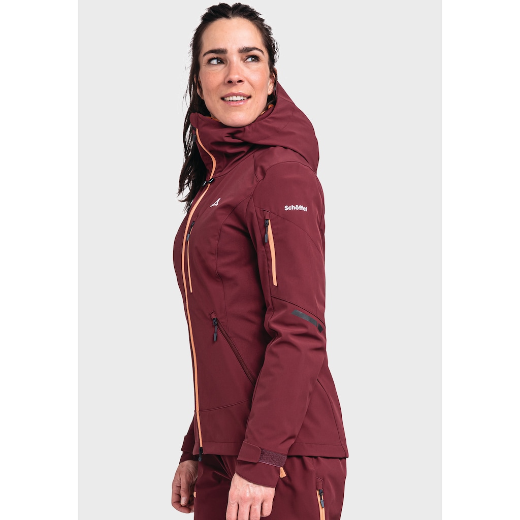 Schöffel Outdoorjacke »Softshell Jacket Matrei L«, mit Kapuze