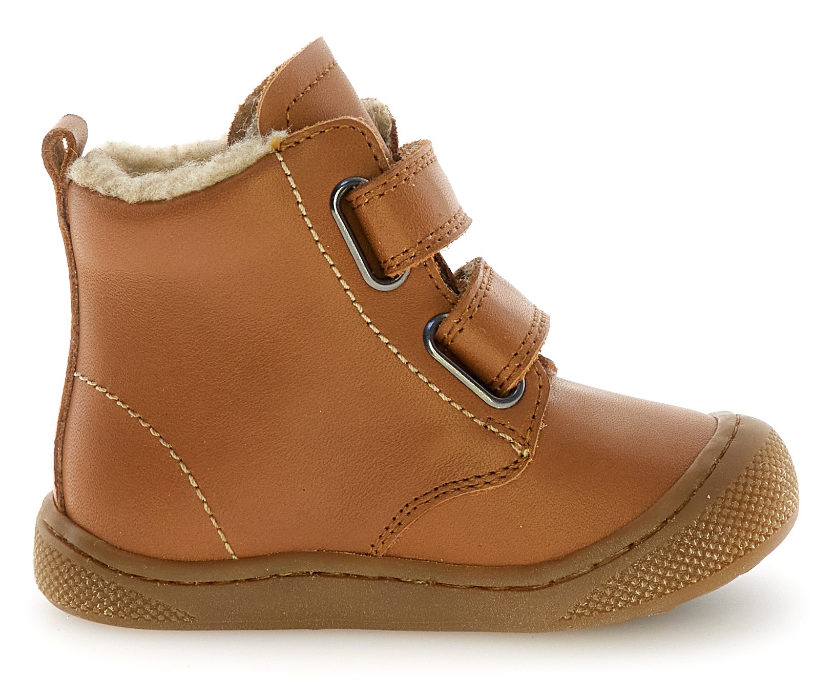 Naturino Lauflernschuh »Bubble Wide«  Klettstiefel mit Wollfutter, Größenschablone zum Download
