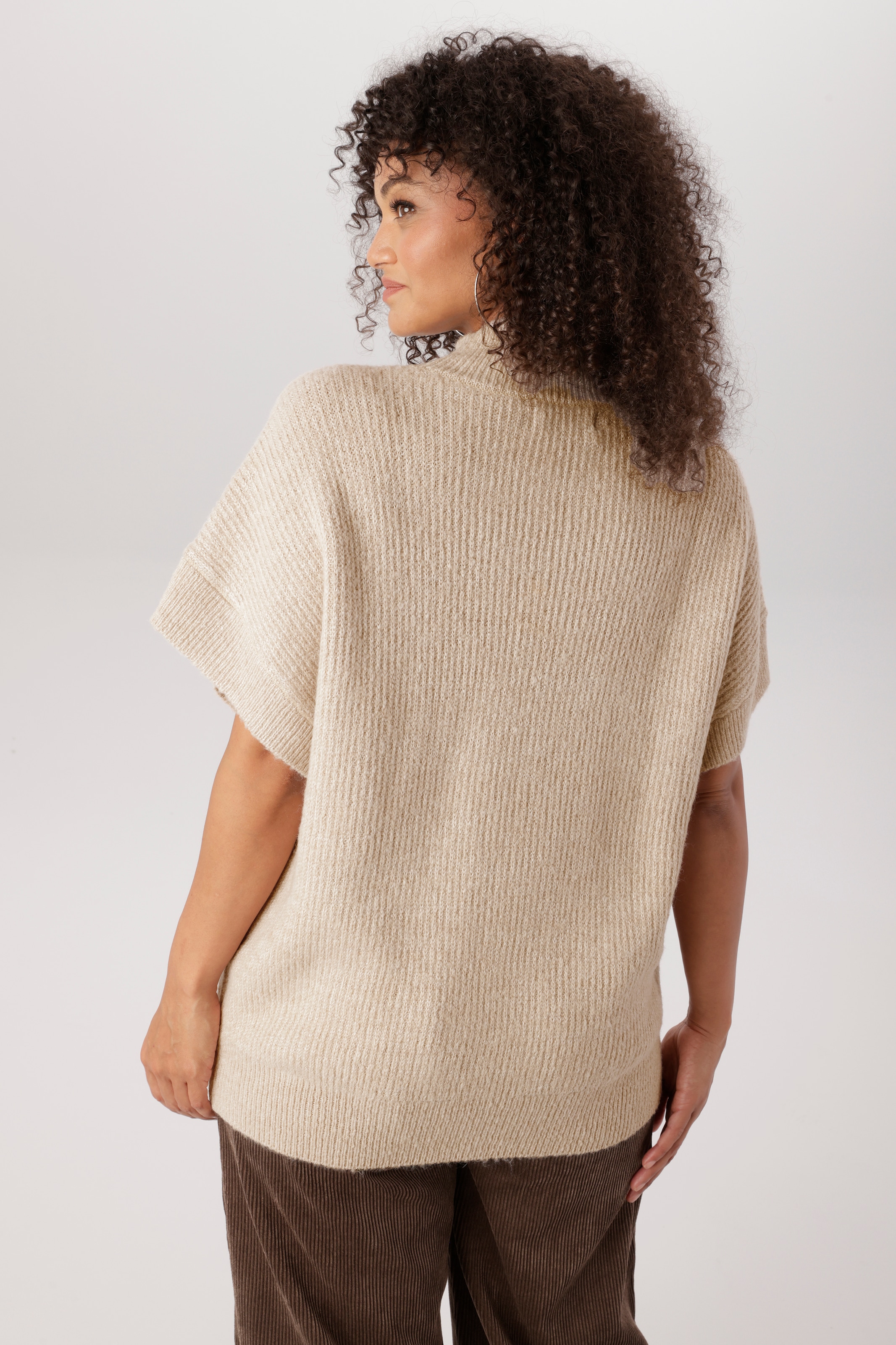 Aniston PLUS Pullunder im Rippstrickmuster - NEUE KOLLEKTION