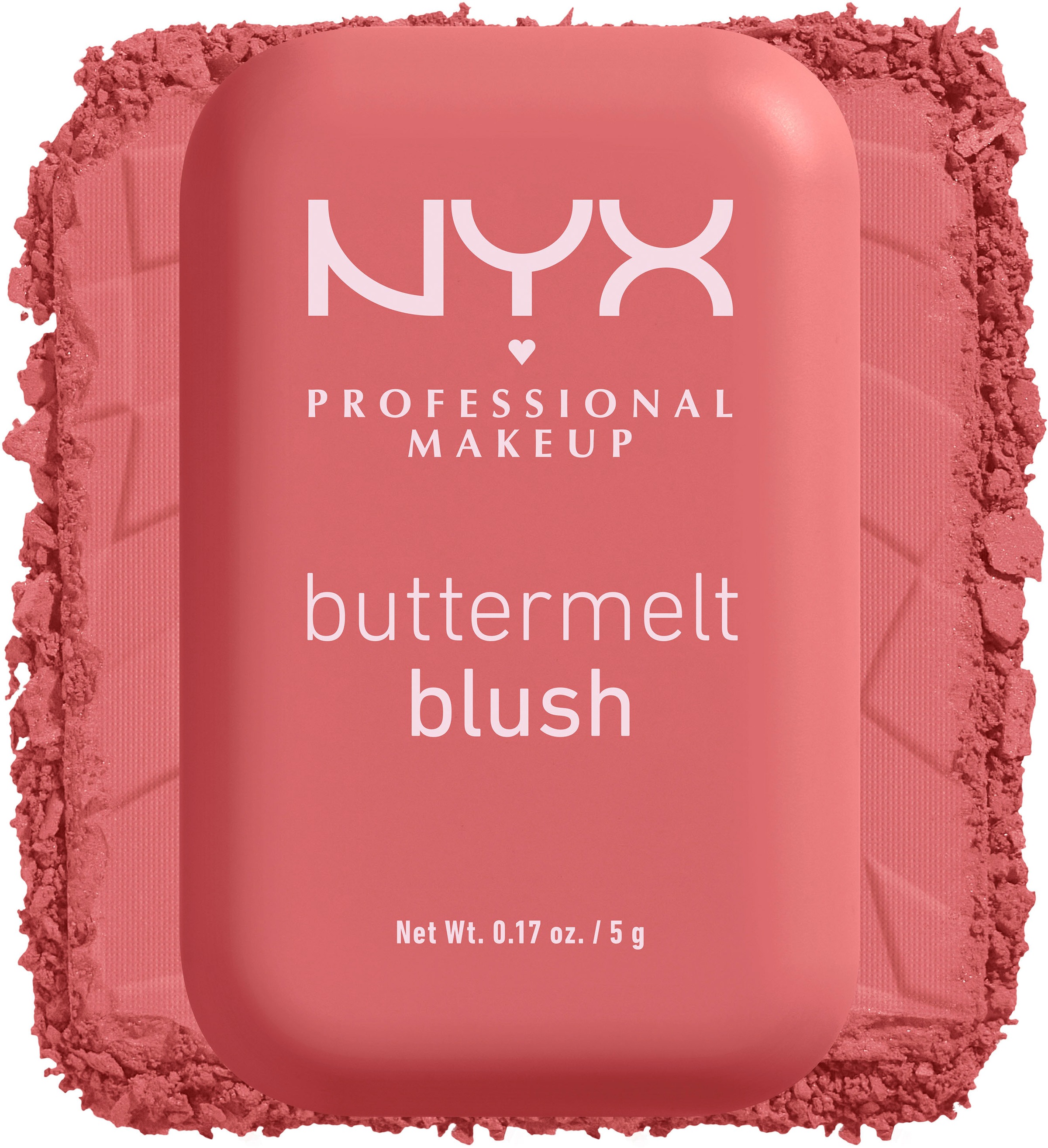 NYX Rouge »Makeup Buttermelt Blush«, Cremige, leichte Textur, variable Deckkraft, pflegende Formel.